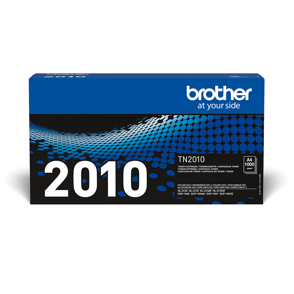 Brother Toner TN-2010 Schwarz bis zu 1.000 Seiten nach ISO 19752