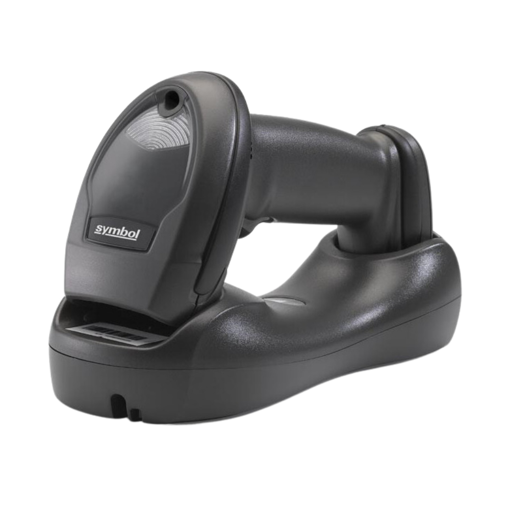 Zebra LI4278, BT, 1D, USB Kit, EMEA Bluetooth scanner, black incl.: cable (USB), charging/transmitter cradle, battery