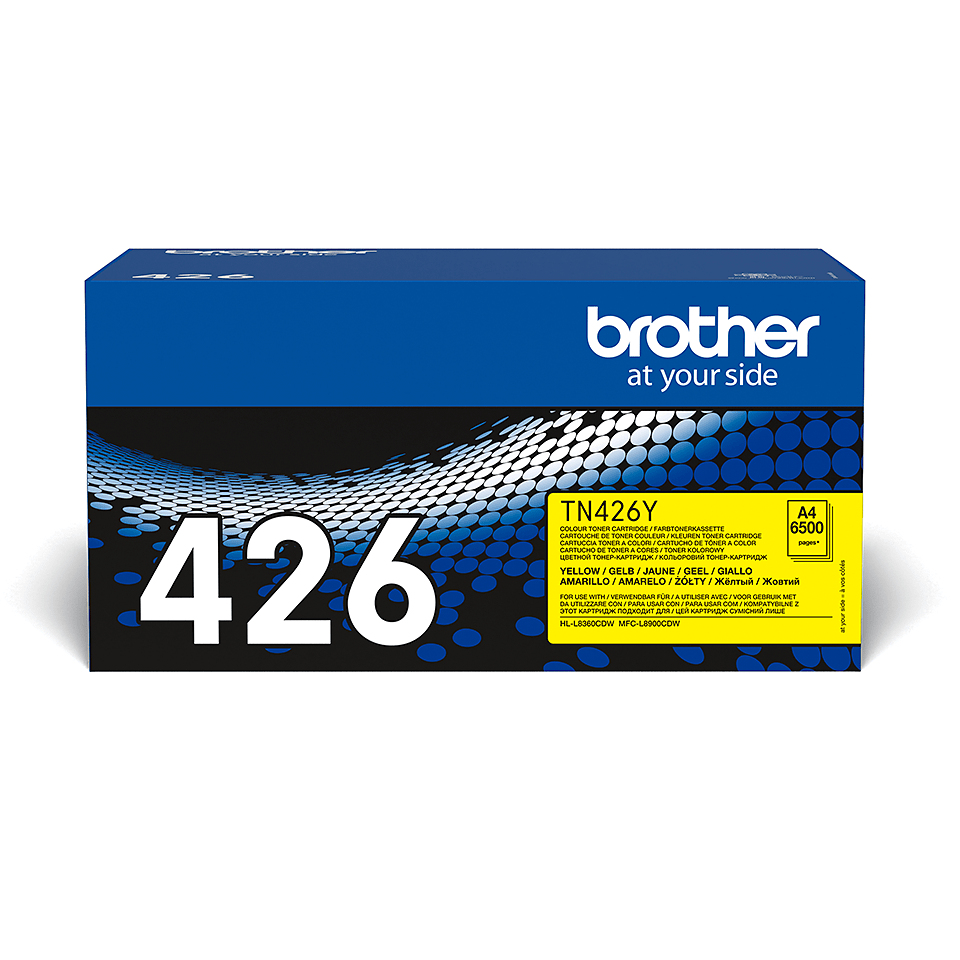 Brother Toner TN-426Y Gelb bis zu 6.500 Seiten nach ISO 19798