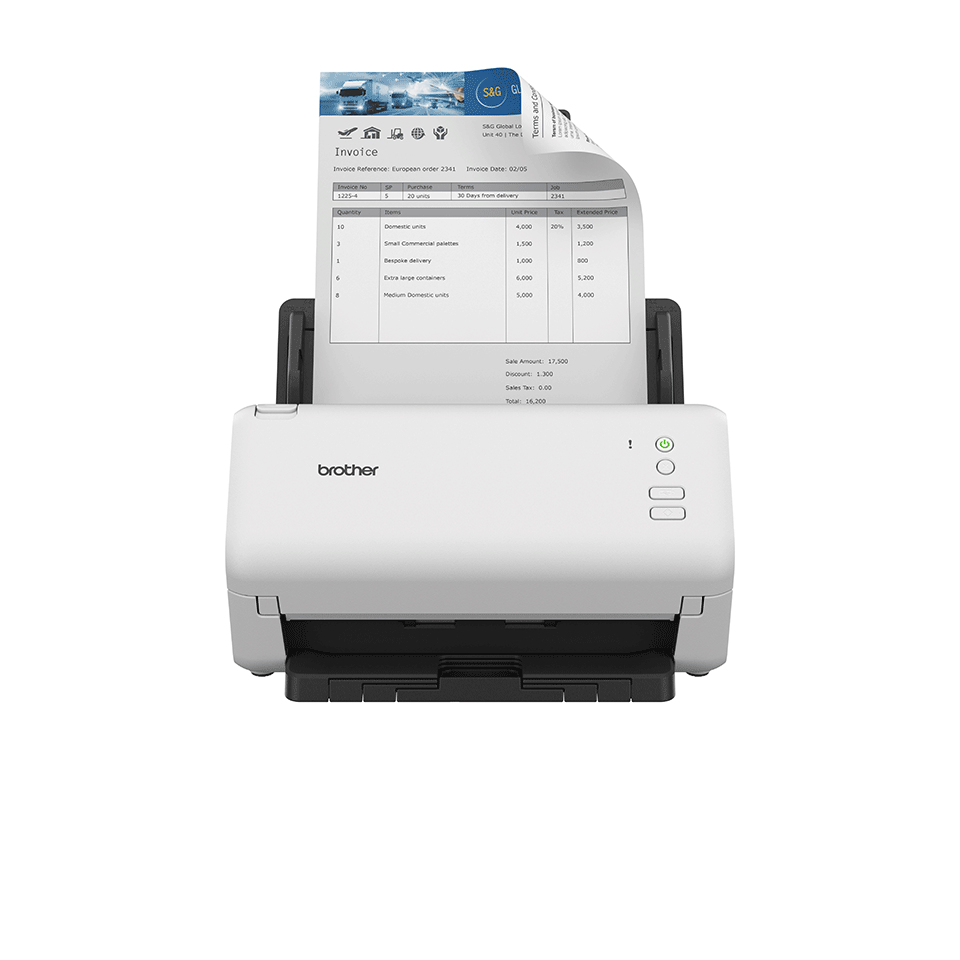 Brother ADS-4100 - dokumentscanner - d