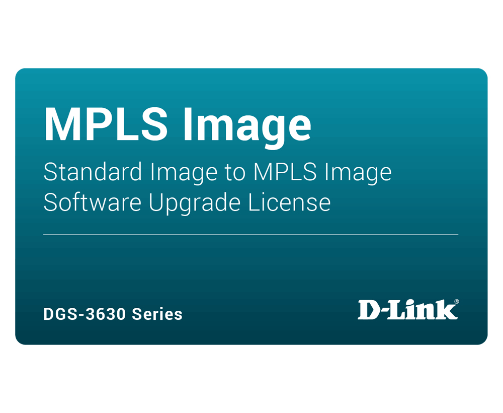 D-Link MPLS Image - opgraderingslicens