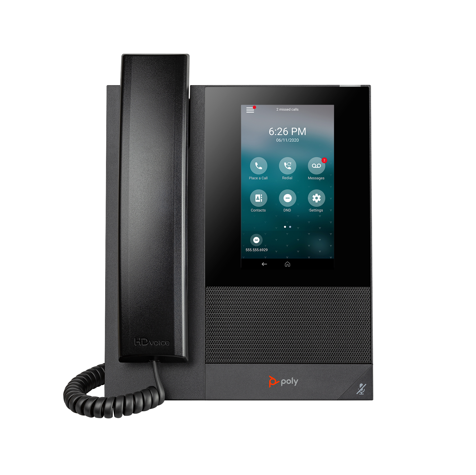 HP Poly CCX 400 Phone SIP (PoE. ohne Netzteil)