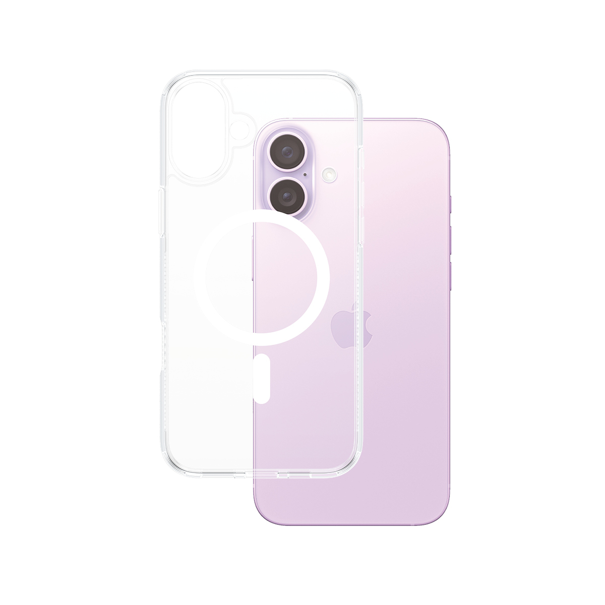 PanzerGlass®HardCase TransparentWhite Iphone16Plus