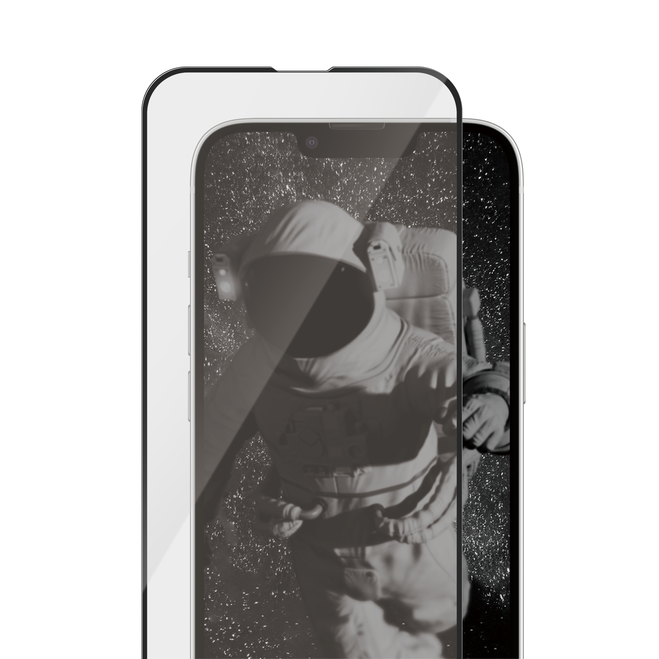 PanzerGlass Ceramic Screen Protector iPhone 16e | 14 | 13 |13 Pro | Ultra-Wide Fit w. FASTFIT IN-A-BOX