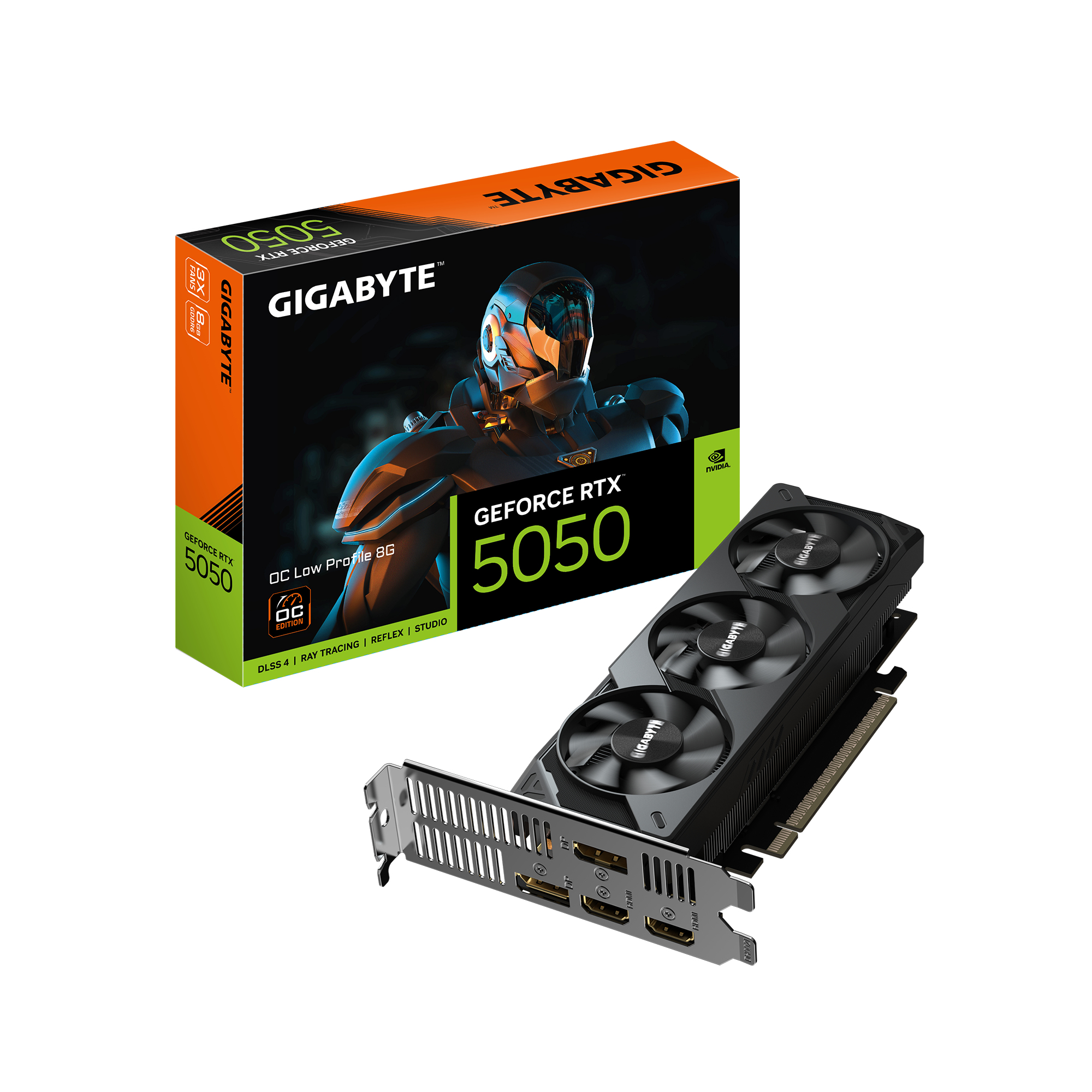 RTX 5050 8GB Gigabyte OC LOW PROFILE GDDR6