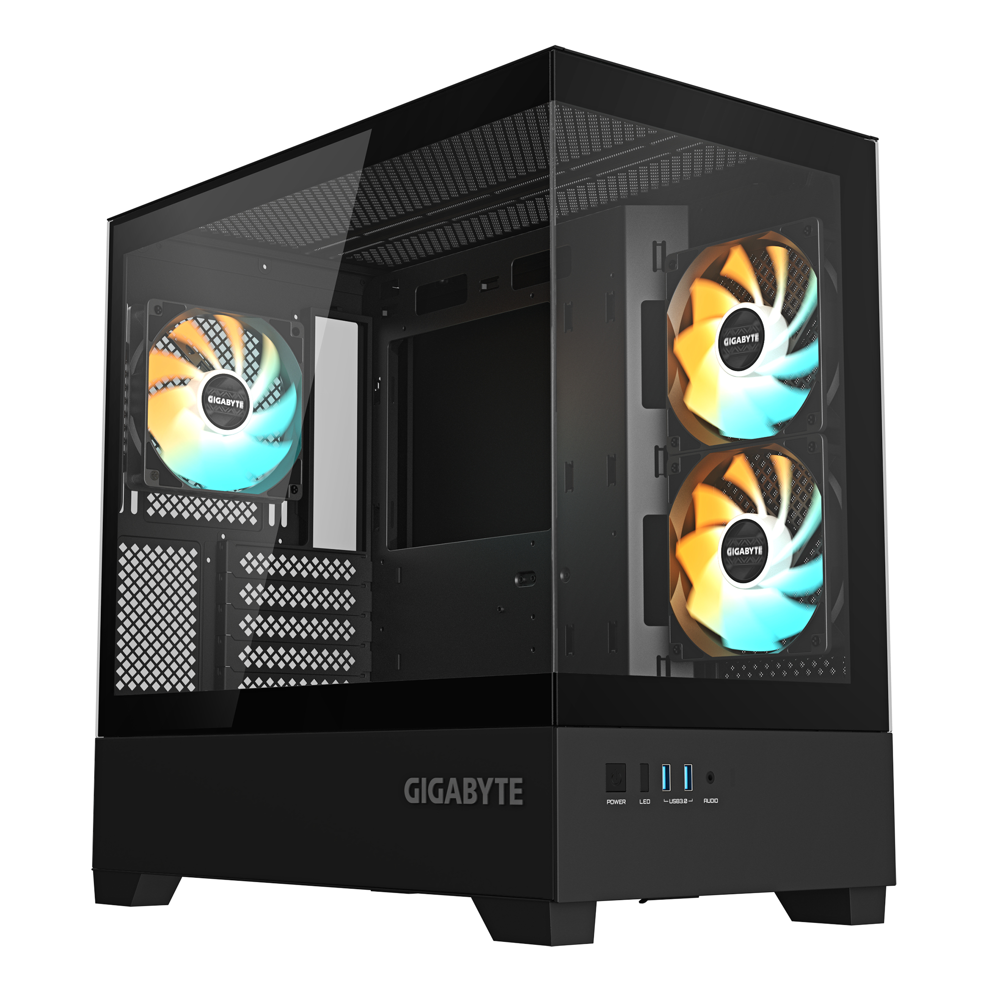 Gigabyte C201 Panoramic mATX, miniITX,