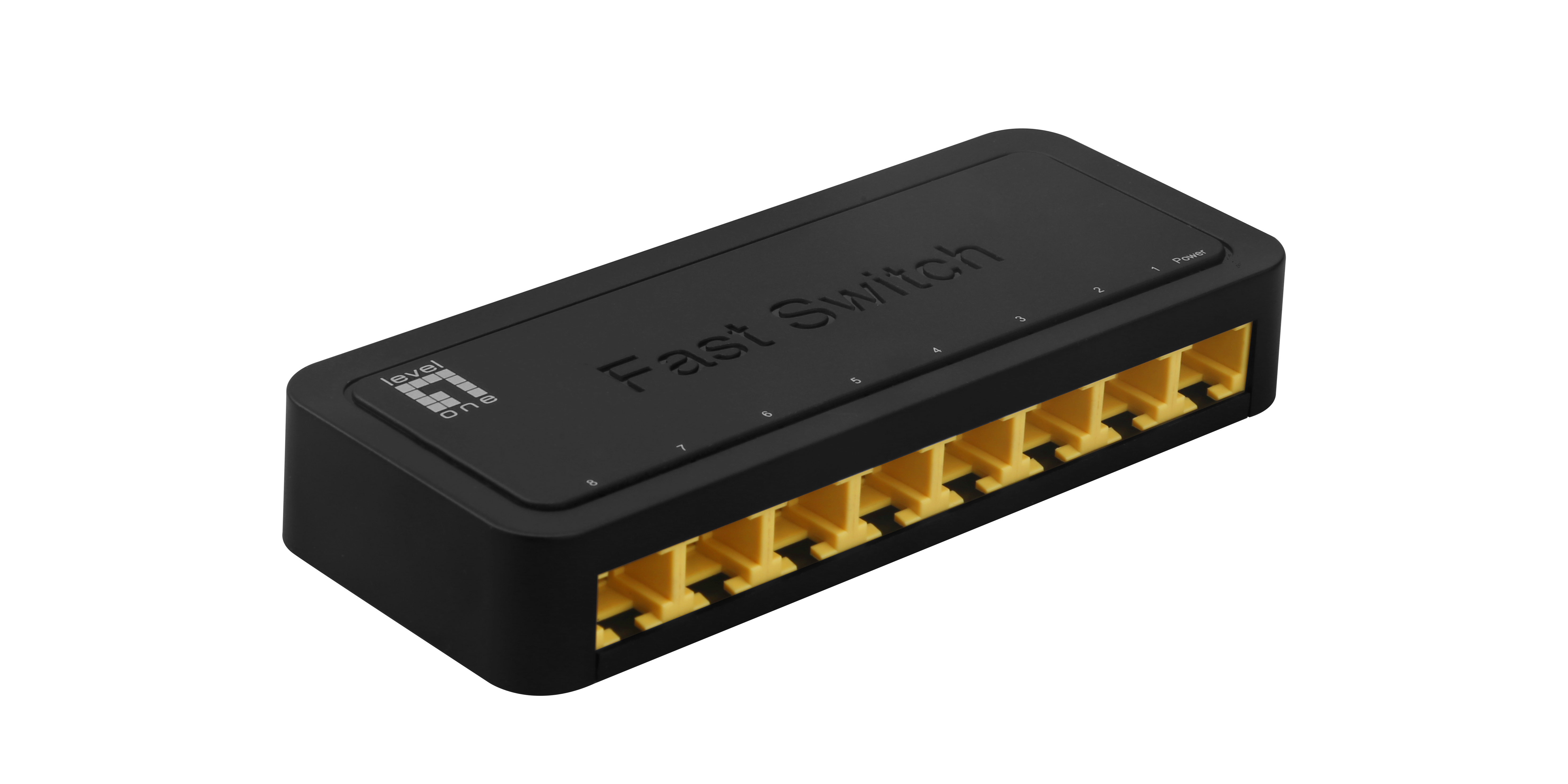 Switch 8x FE FEU-0812 Kunststoff