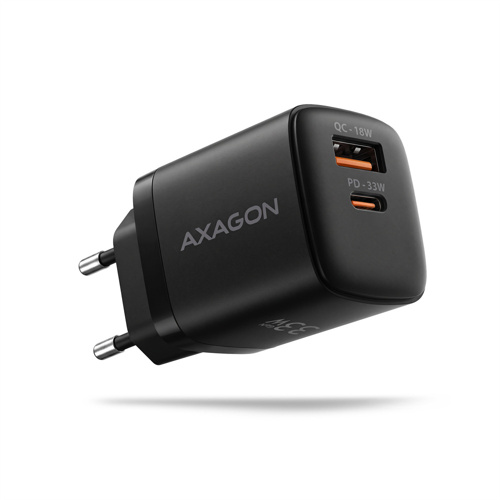 ACU-PQ33 GaN wall charger 33W, USB-A +