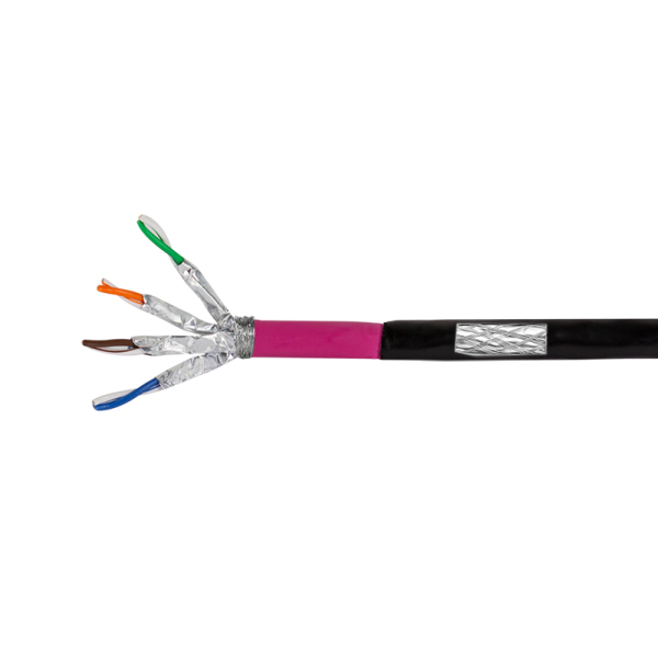 Cat.7 outdoor network cable (direct burial cable), LSZH-PE, 250 m