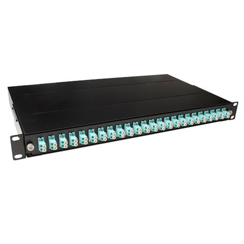 Fiber panel 24 x duplex LC multimode OM3