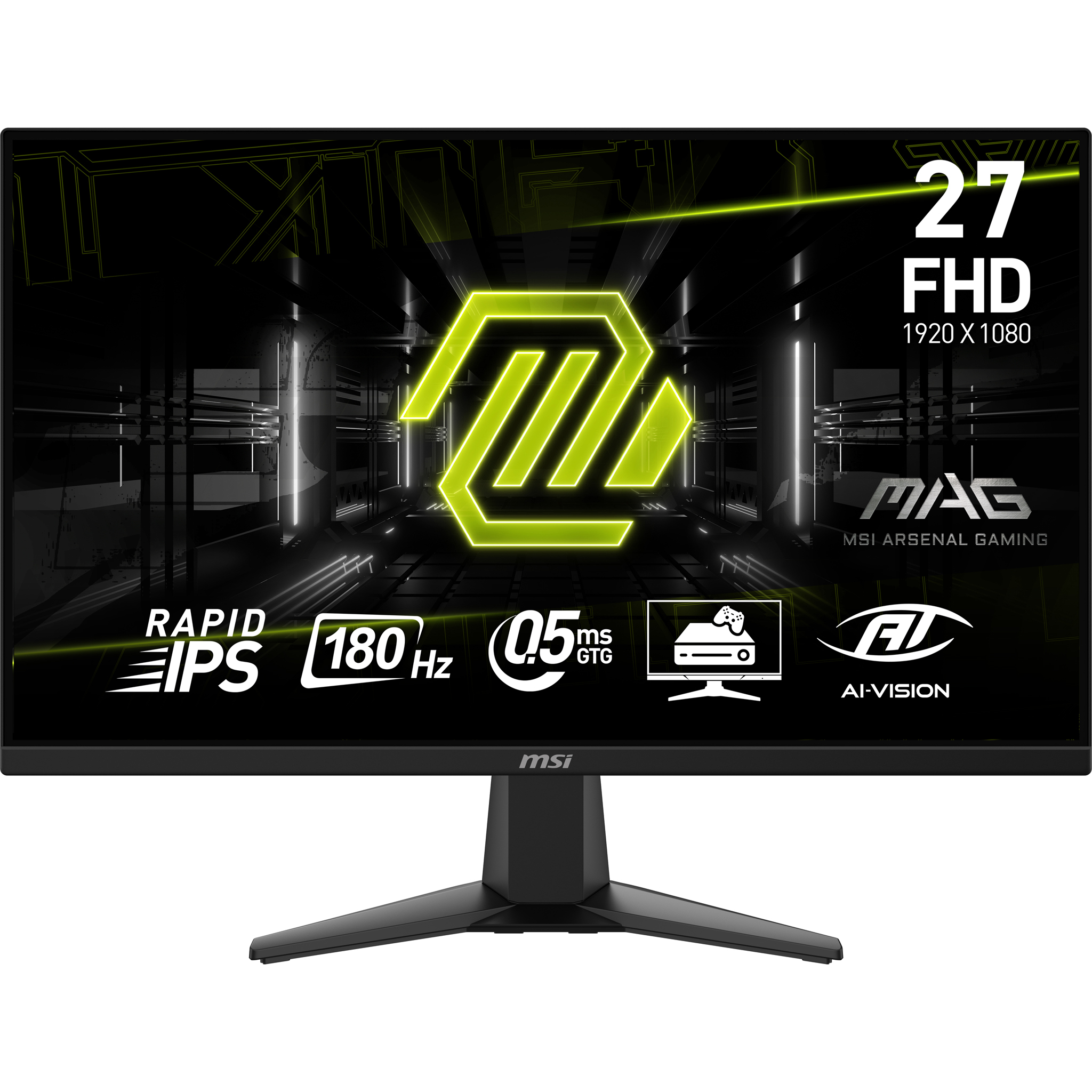 MSI MAG 275F 27 Fast IPS 1920 x 1080 (Full HD) HDMI DisplayPort 180Hz