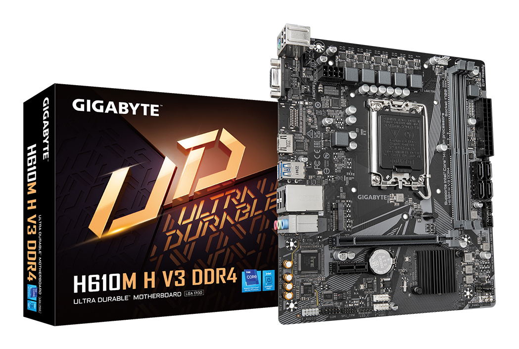 Gigabyte H610M H V3 DDR4 - bundkort