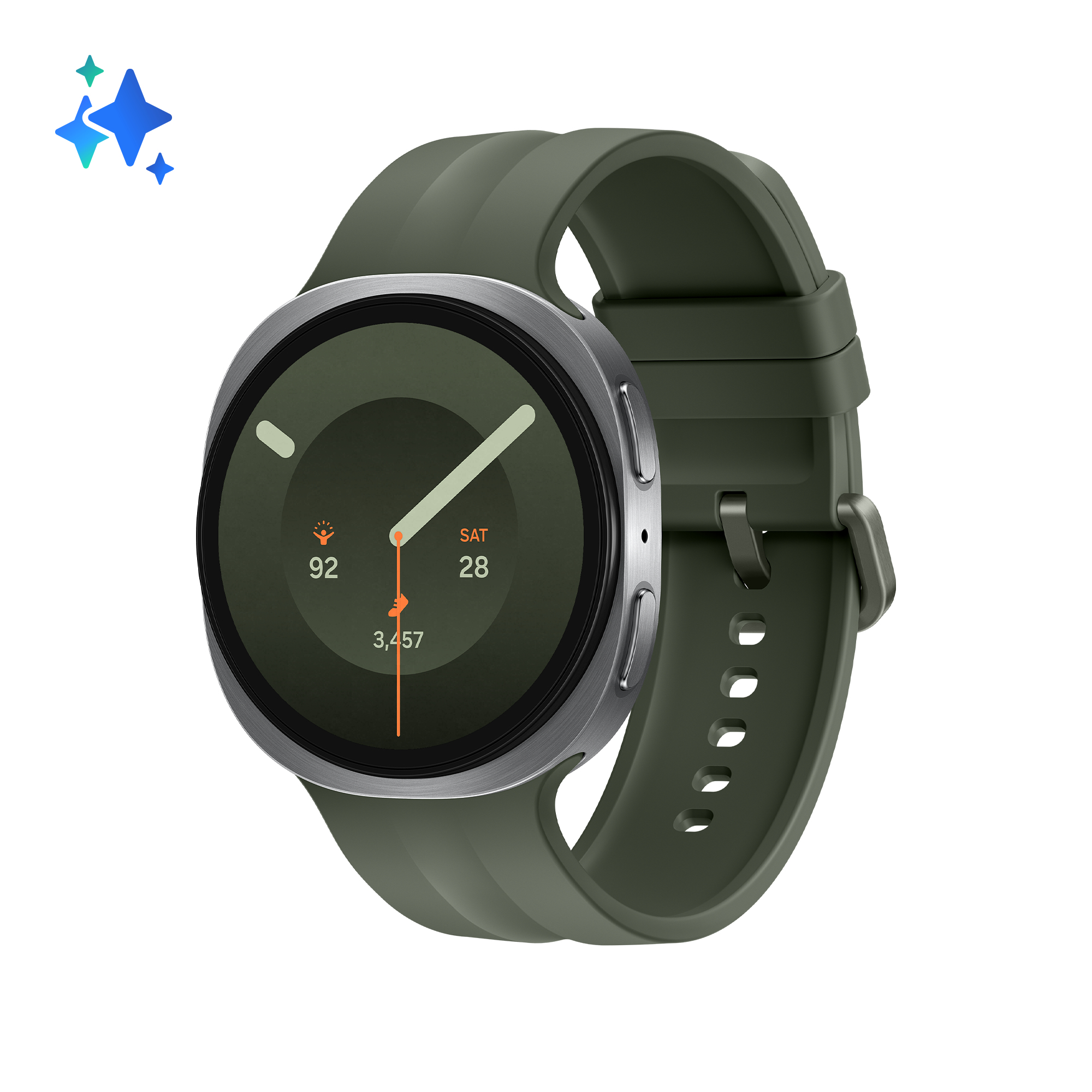 SAMSUNG Galaxy Watch9 BT EU silber