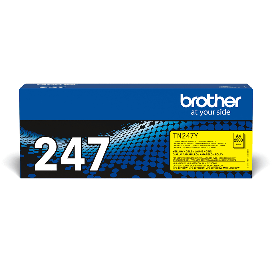 BROTHER Yellow high yield toner TN247Y