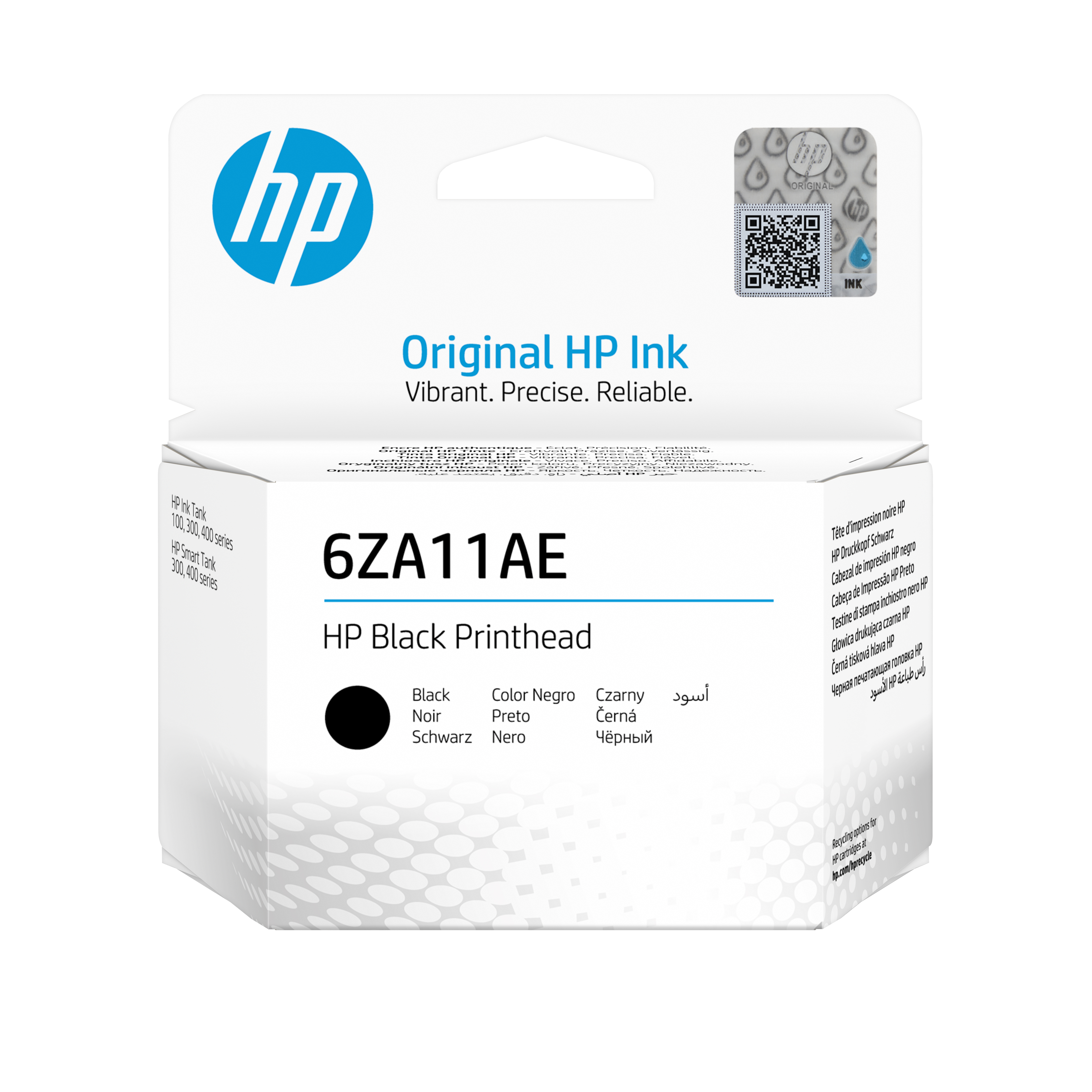 HP - sort - printhoved