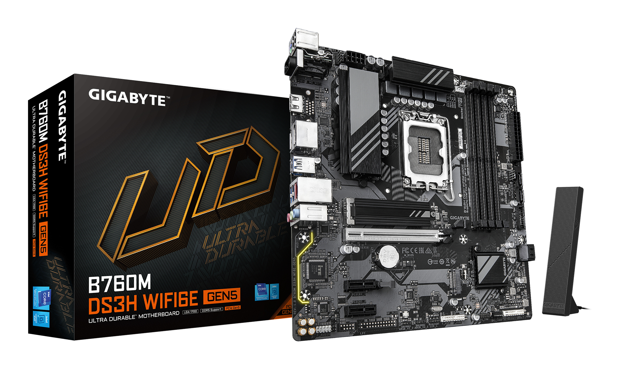1700 Gigabyte B760M DS3H WF6E GEN5