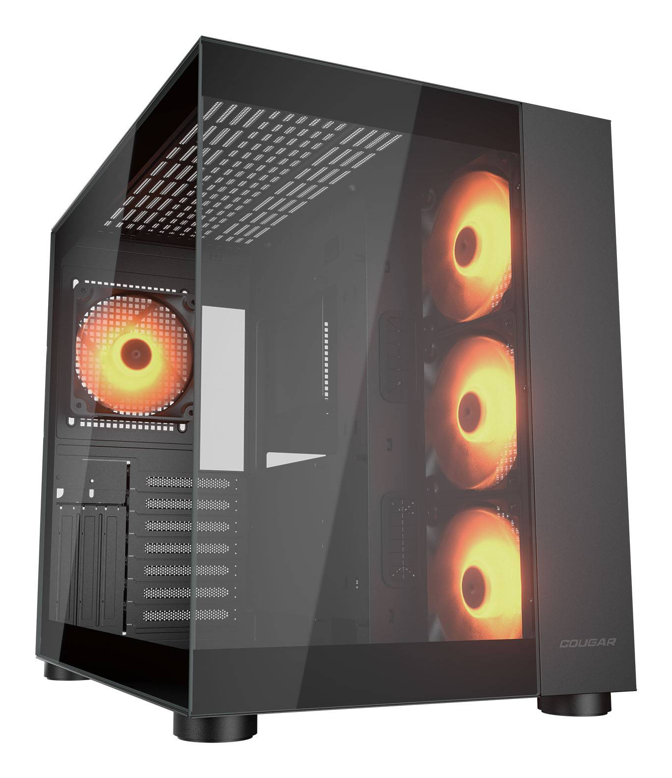 Midi COUGAR FV150 ARGB, Schwarz