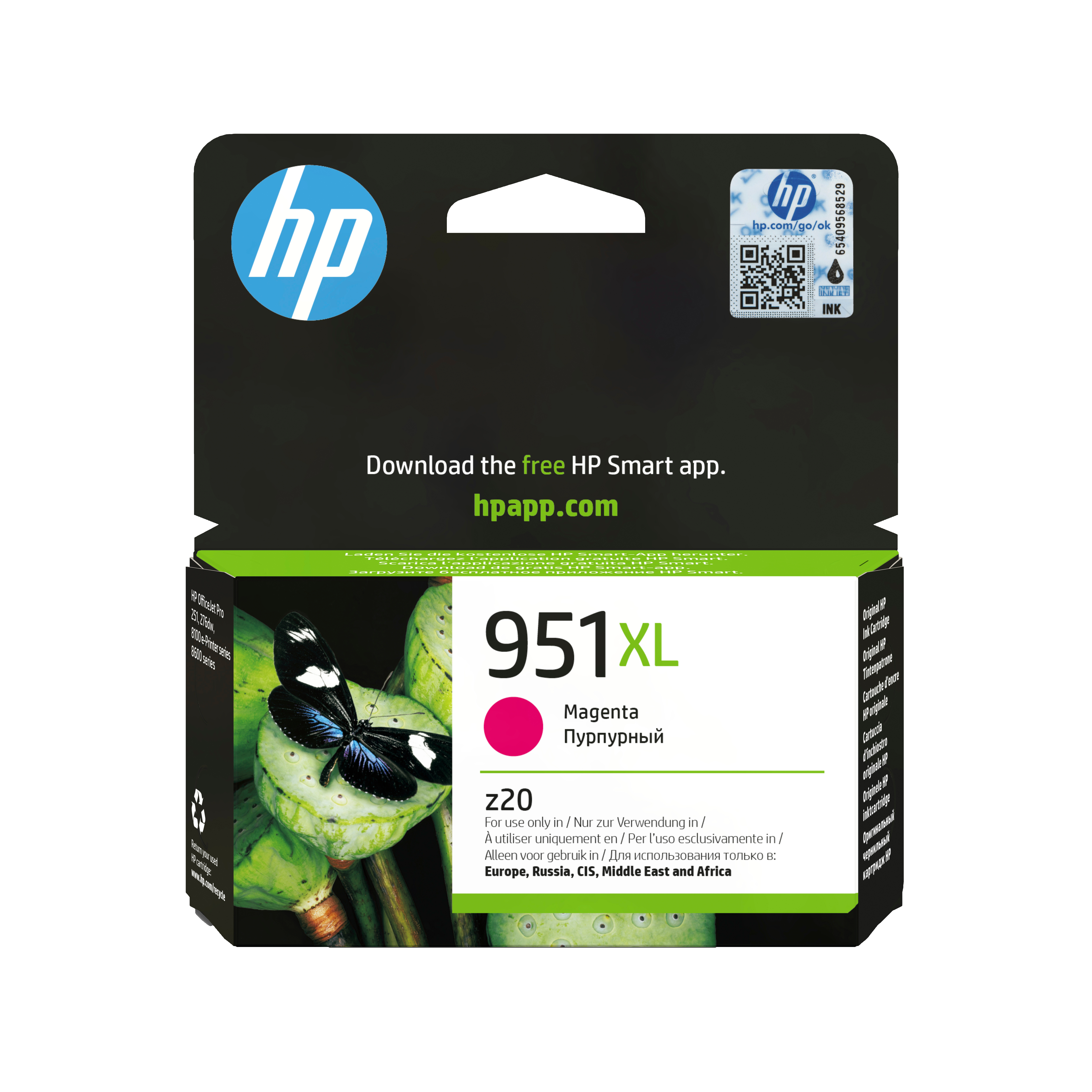 HP 951XL ink magenta Blister OJ Pro 8600 8600plus 8100