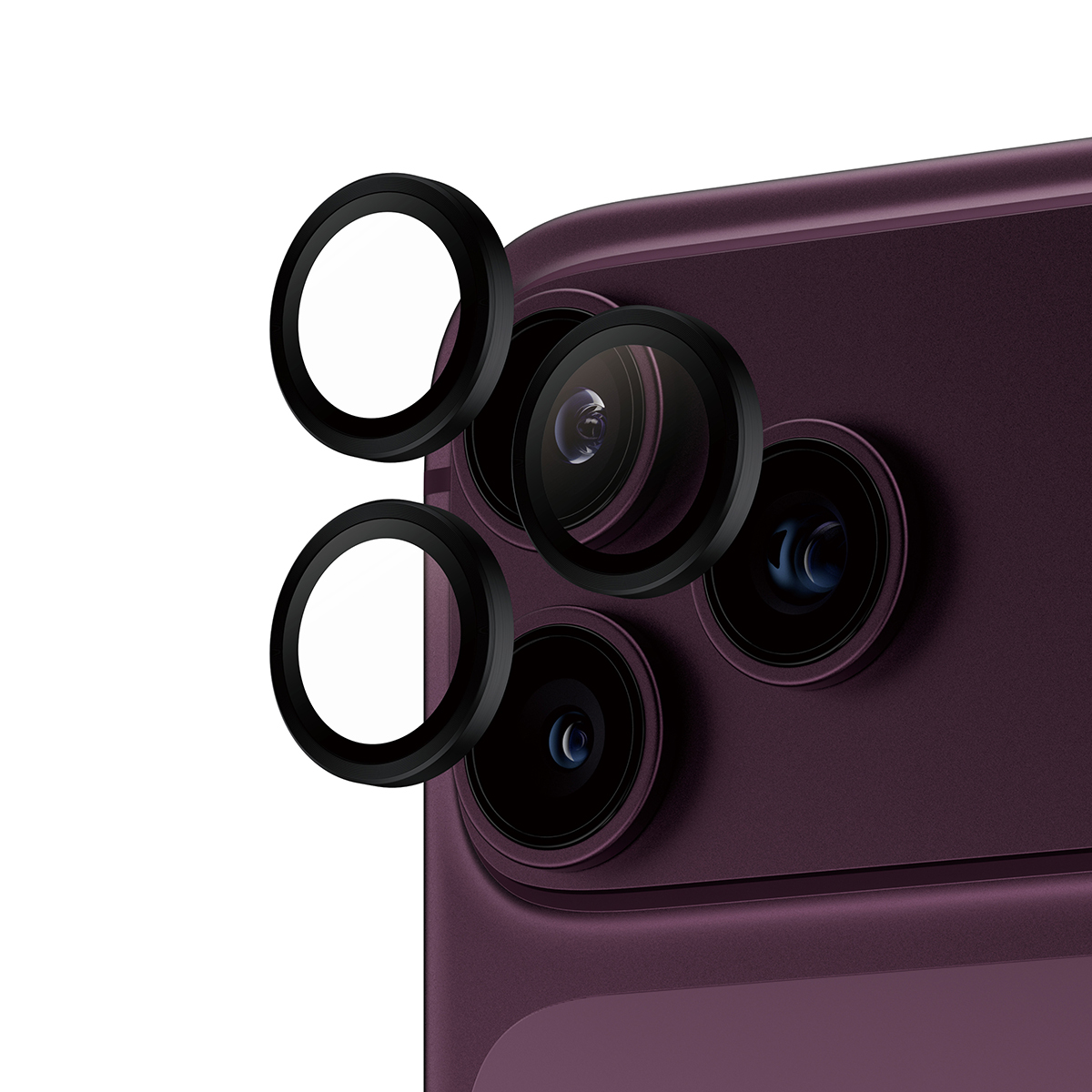 PanzerGlass ® Hoops® Camera Lens Protector Black iPhone 2026 Pro | 2026 Pro Max Apple - iPhone 2026 Pro, Apple - iPhone 2026 Pro Max