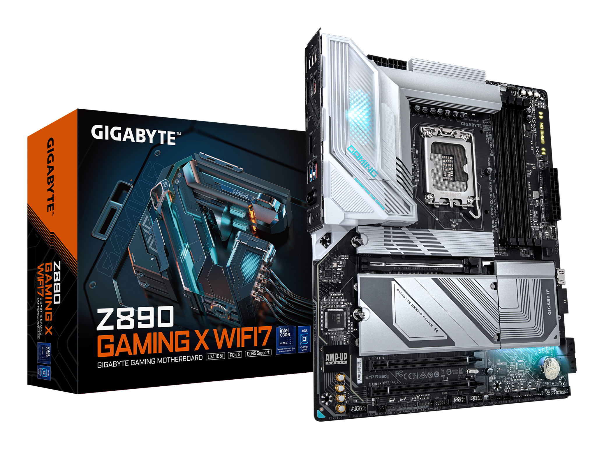 Gigabyte Z890 GAMING X WIFI7 ATX LGA1851 sokkel Intel Z890