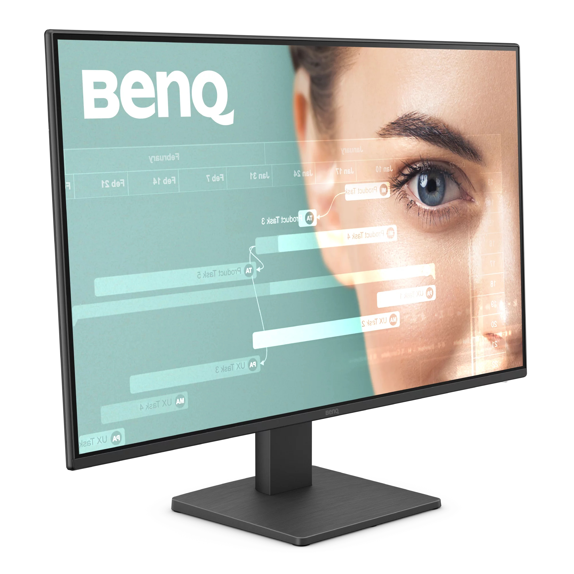BenQ skærm - LED baglys - 27" - IPS -