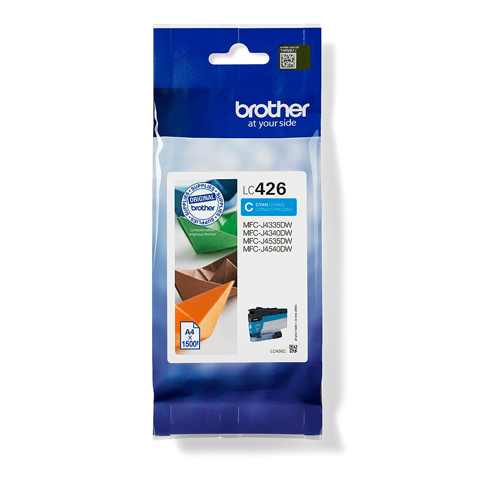 Brother Tinte LC-426C Cyan bis zu 1.500 Seiten nach ISO/IEC 24711