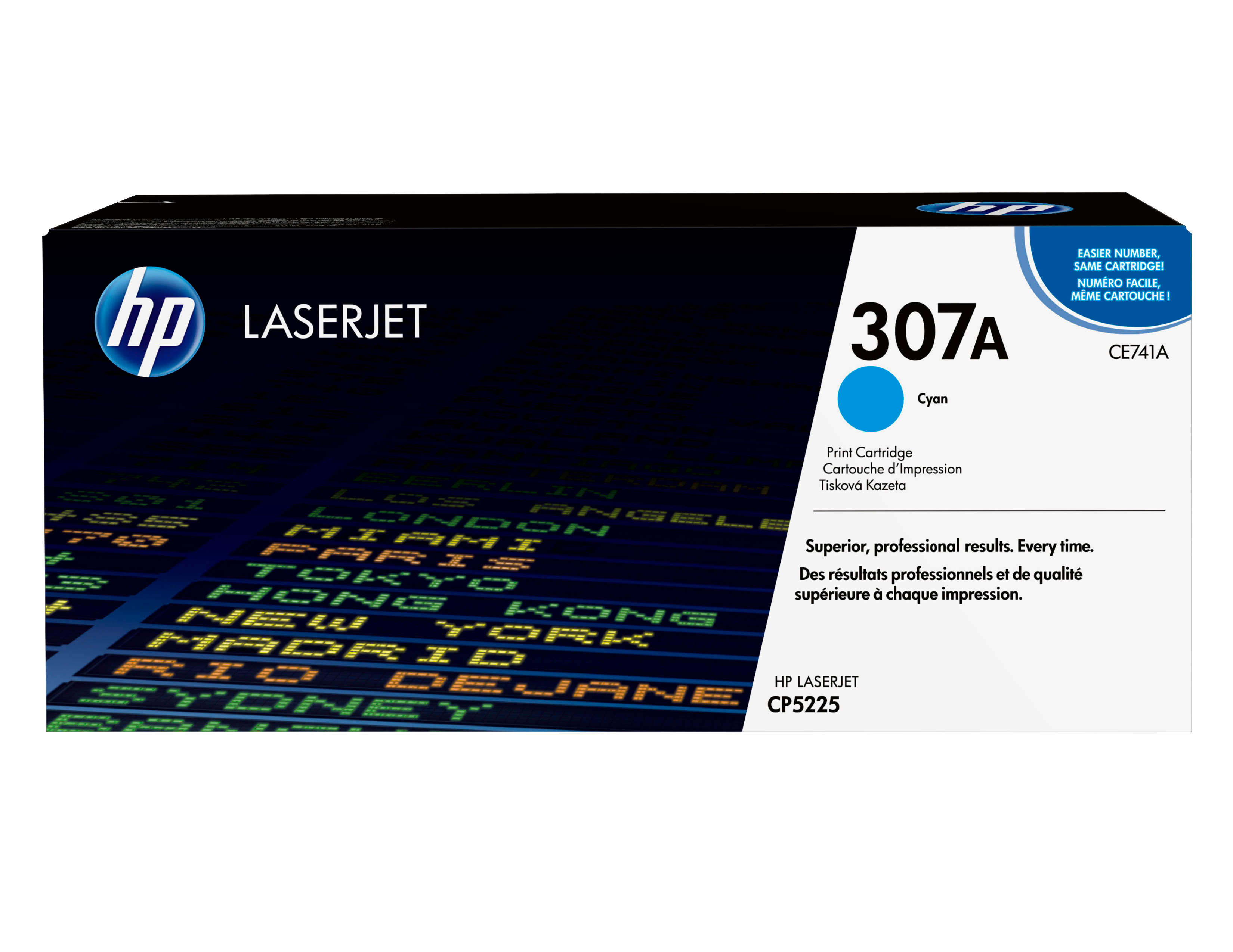 HP Toner 307A CE741A Cyan
