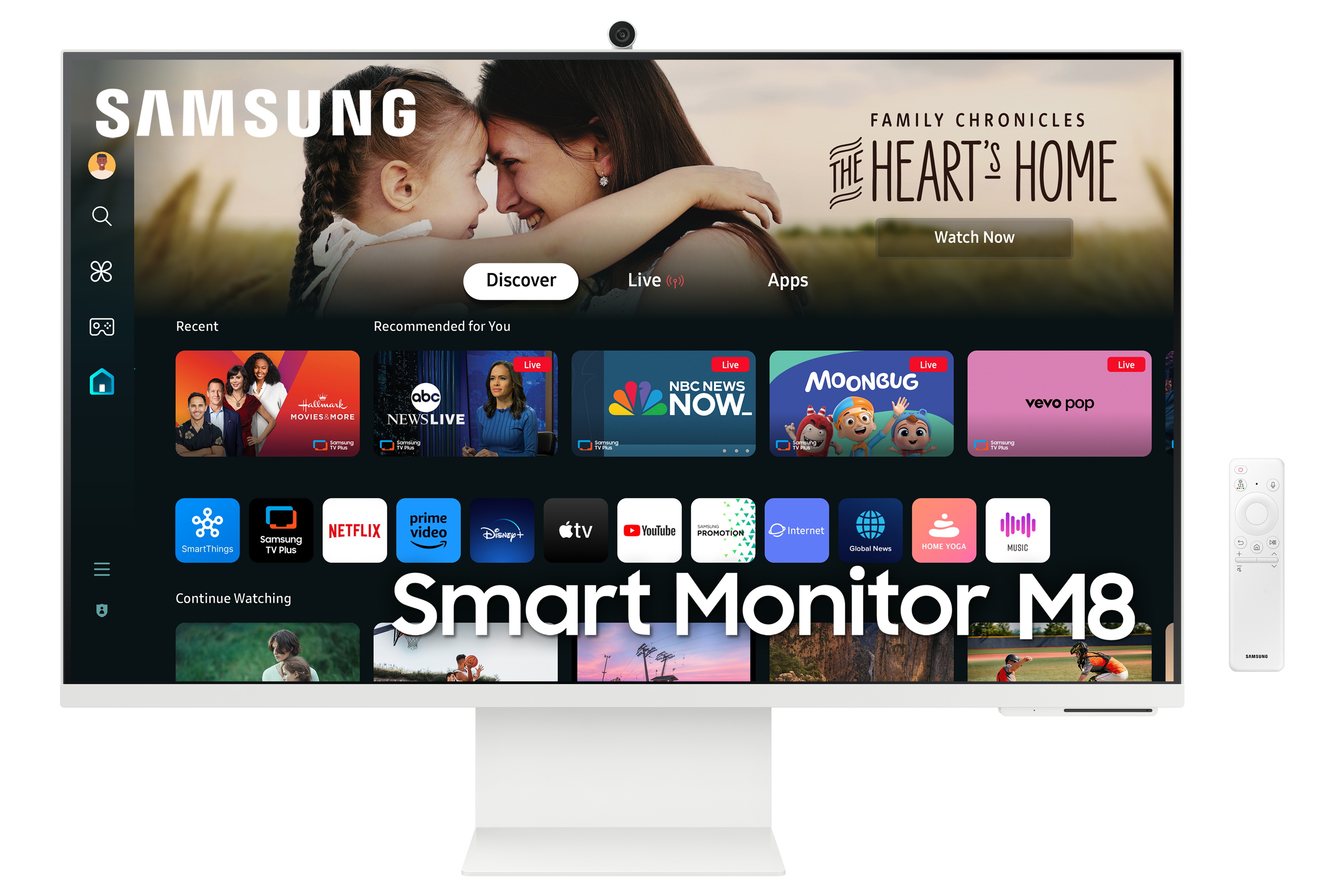 Samsung (32") 80.0cm S32DM801UU 16:9 M80D