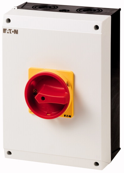 EATON P3-100/I5/SVB Hauptschalter 207373 100A Aufbau 3p NOT-AUS-Fkt in 0-St.