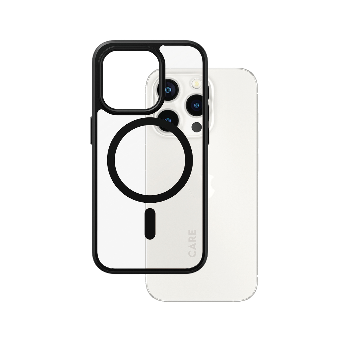 PG CARE Transparent UrbanCombat BK iPhone 15 Pro