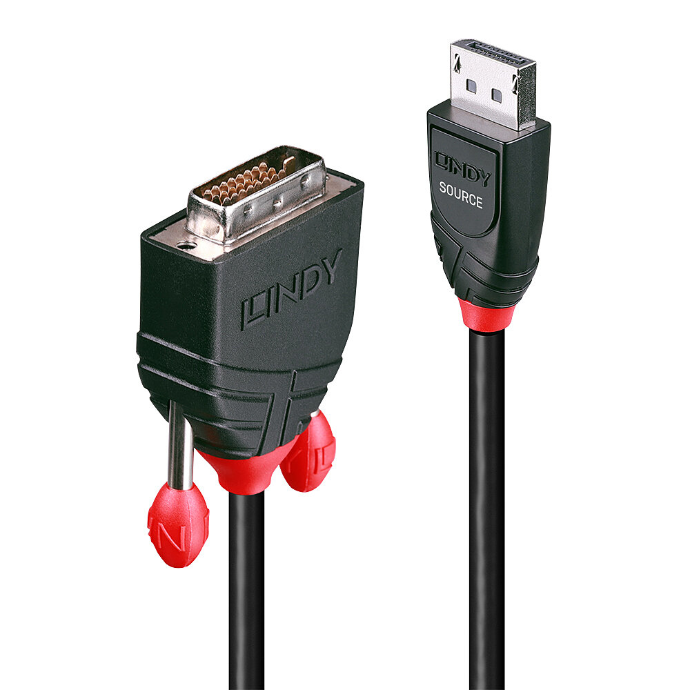 Lindy 41493 videokabel adapter 5 m DVI