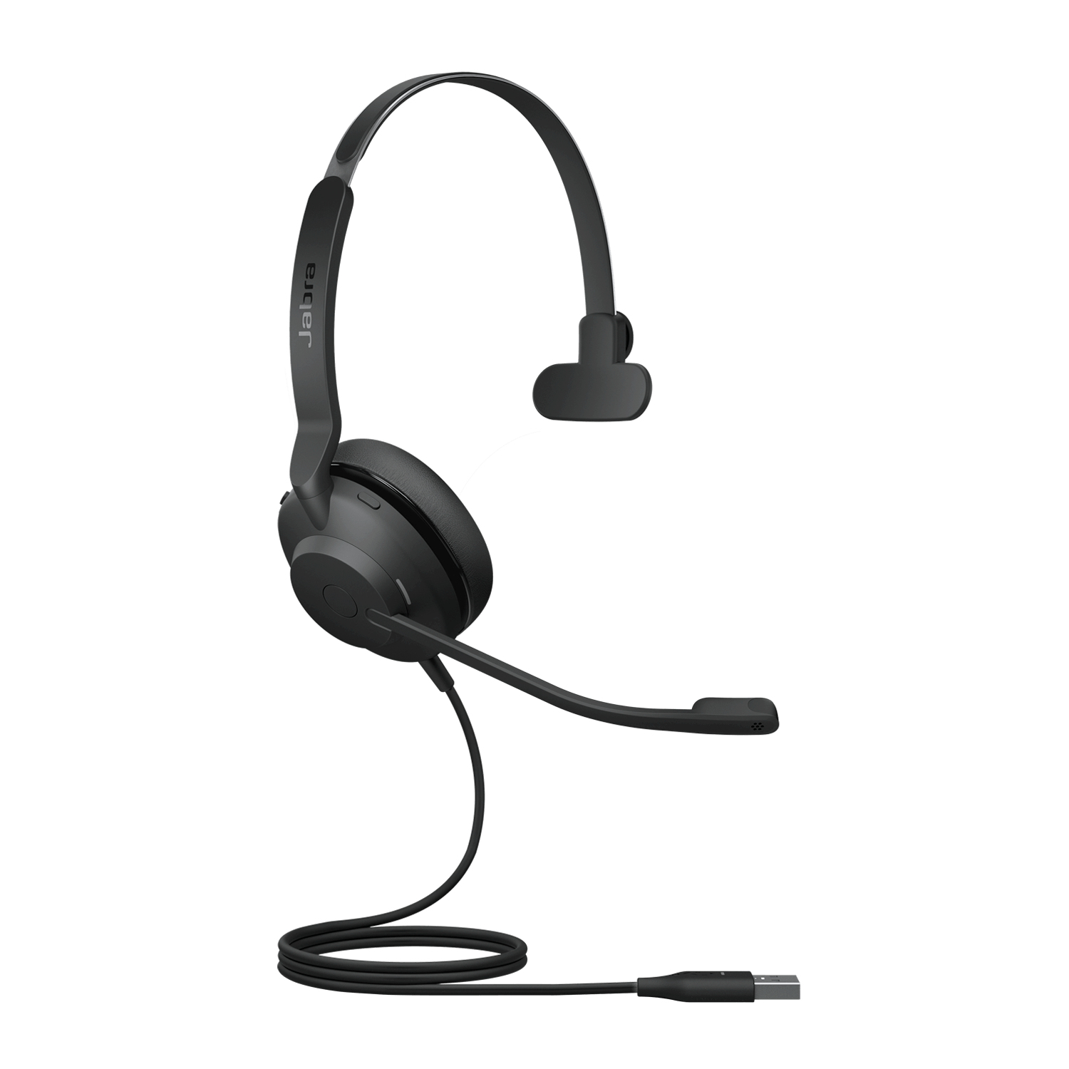 Jabra Evolve2 30, UC mono, wired, office call centre, 20 - 20000 Hz, 92 g, headphones, black