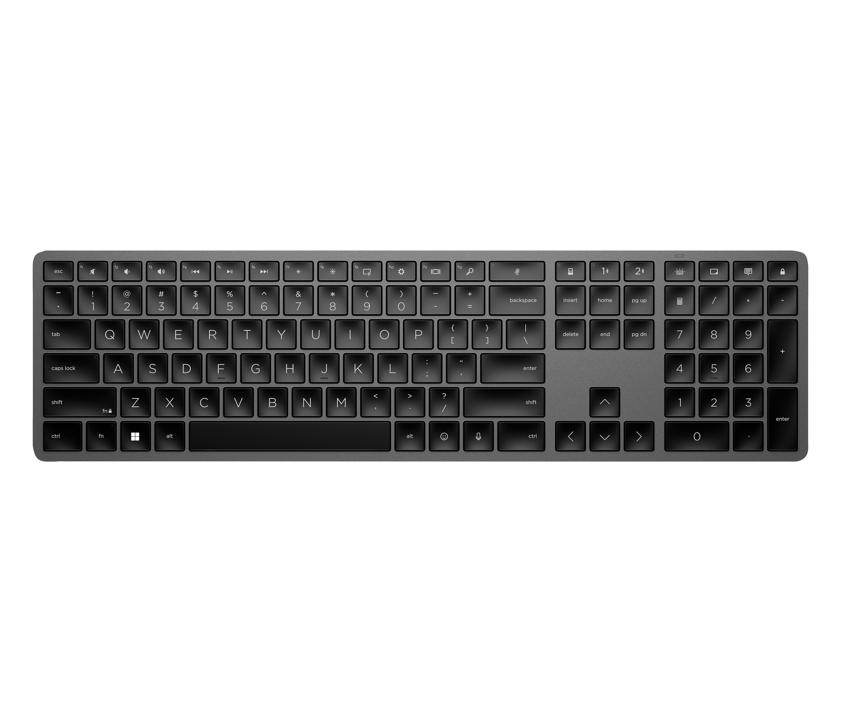 HP Dual Mode 975 Tastatur Ja Trådløs Pan Nordic
