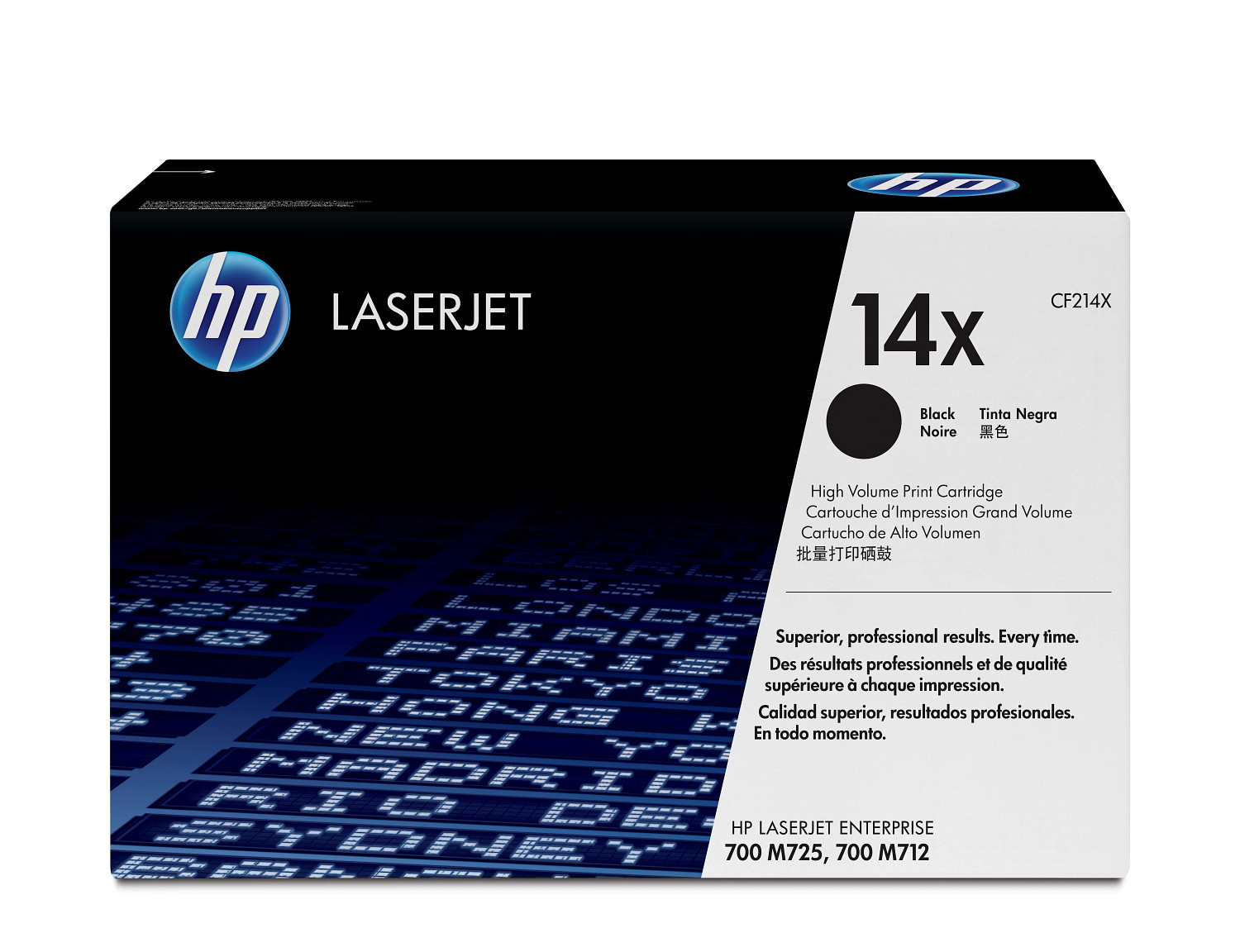 HP 14X - Højtydende - sort - original