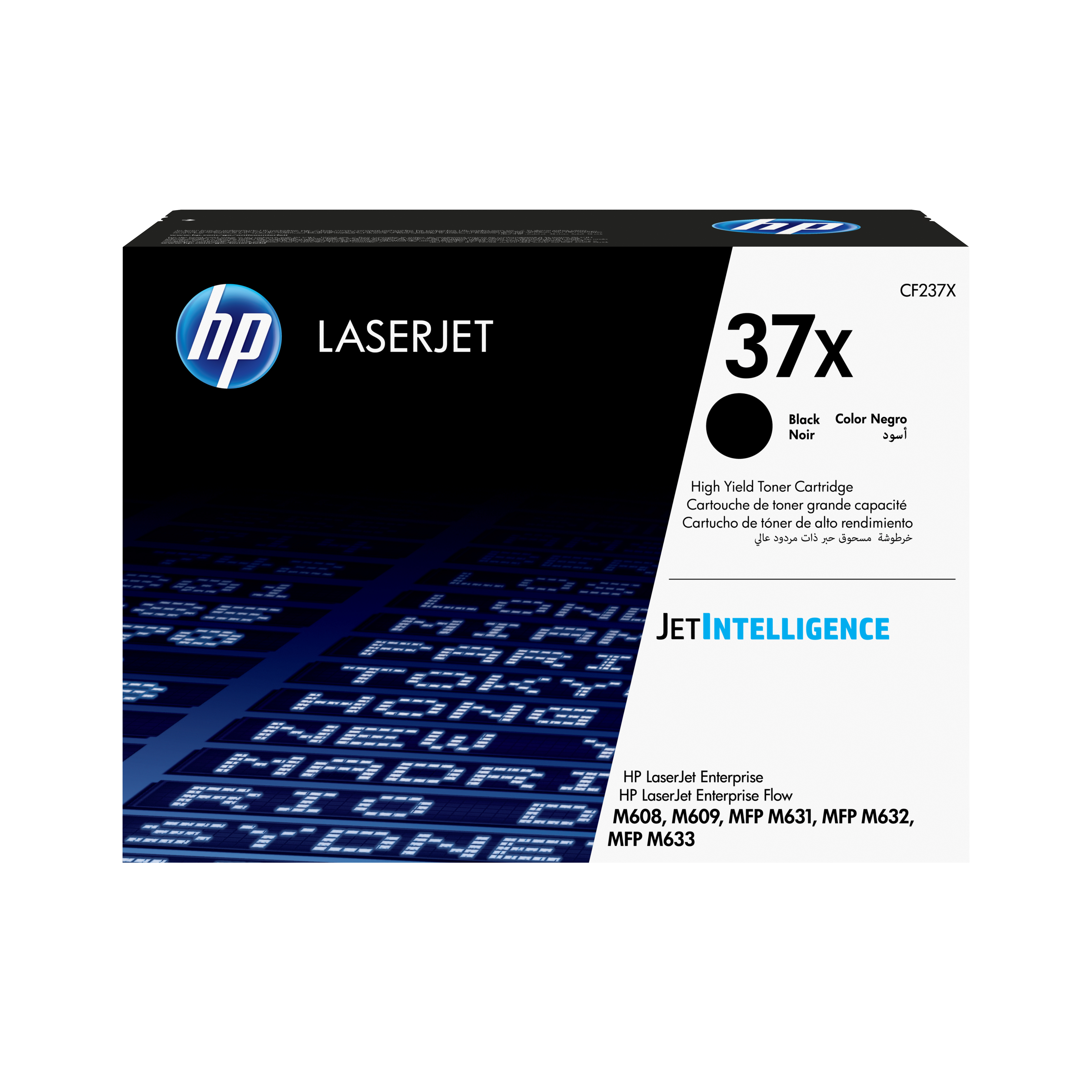 HP 37X - Højtydende - sort - original