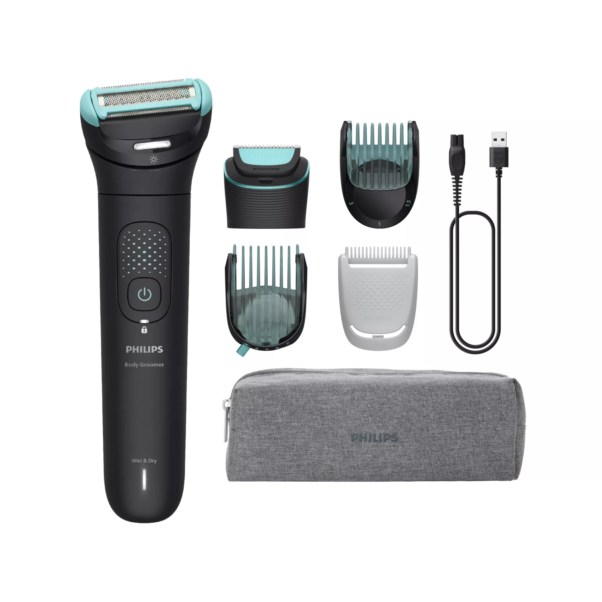 Philips Bodygroom Series 7000 BG7470 Trimmer Sort