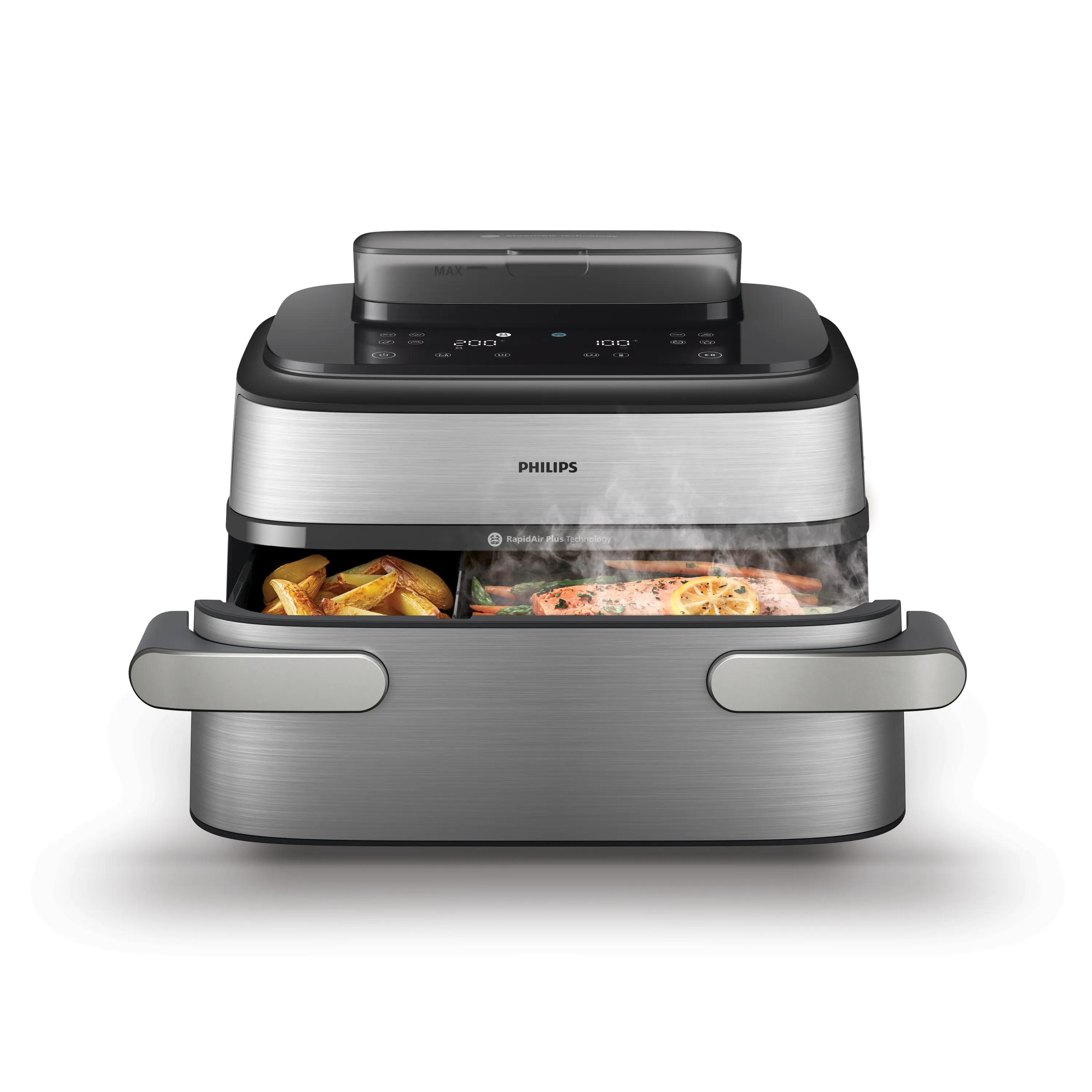 Philips 5000 series NA565/02 Fritureapparat 9,5l 2750W Sort, Sølv, Rustfrit stål