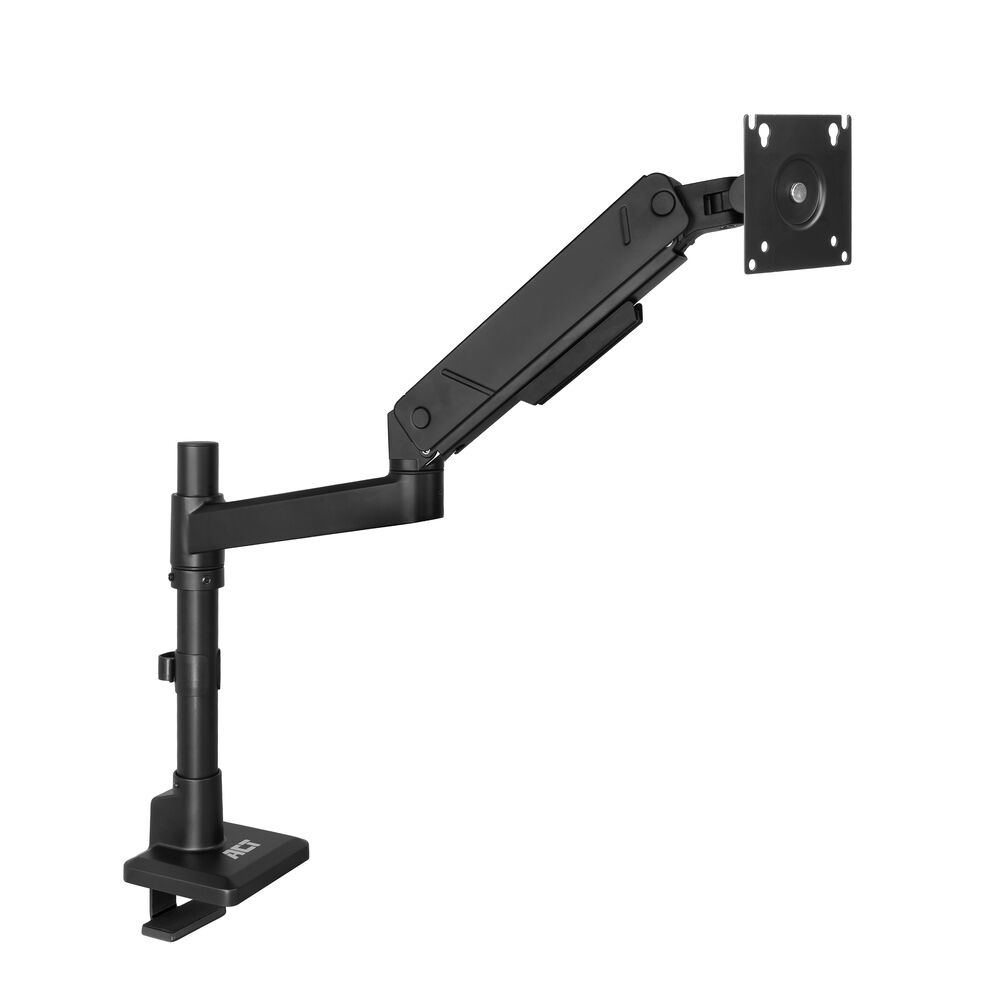 Monitor arm 45 inch office solid pro, gas spring, pole mounted, 1 monitor