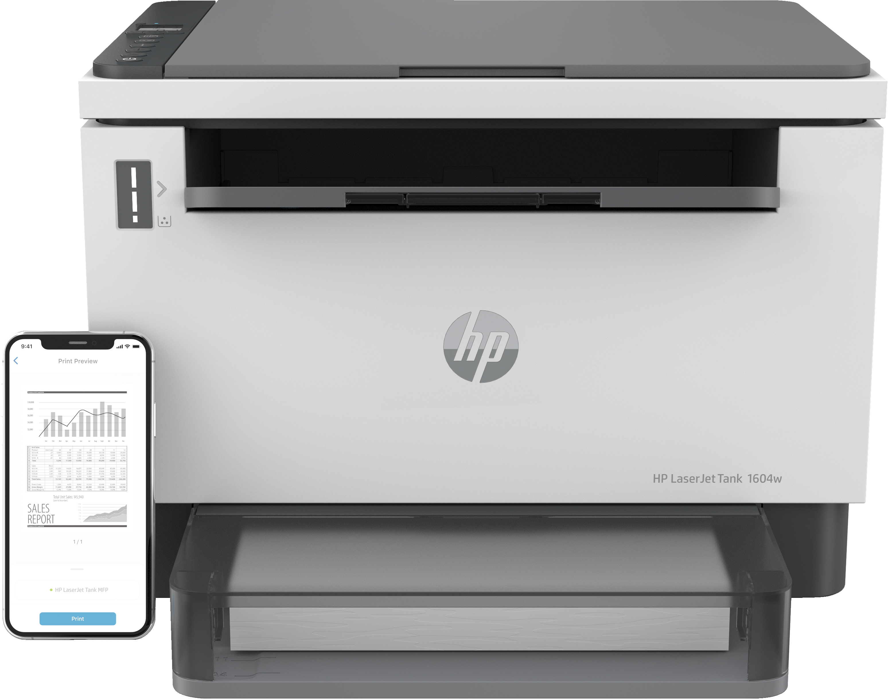 HP LaserJet Tank MFP 1604w-printer