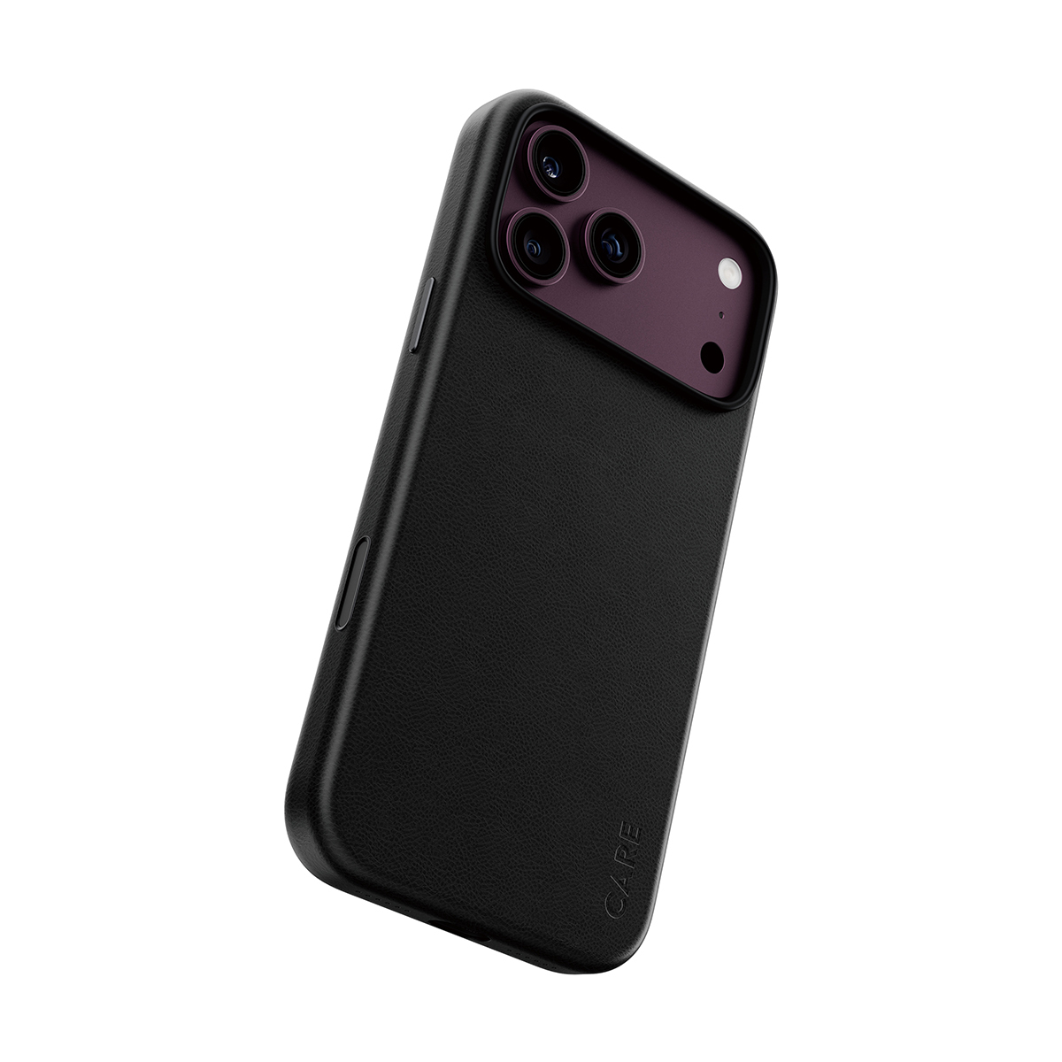 CARE™ by PanzerGlass® Solo Vegan Leather Case Blac