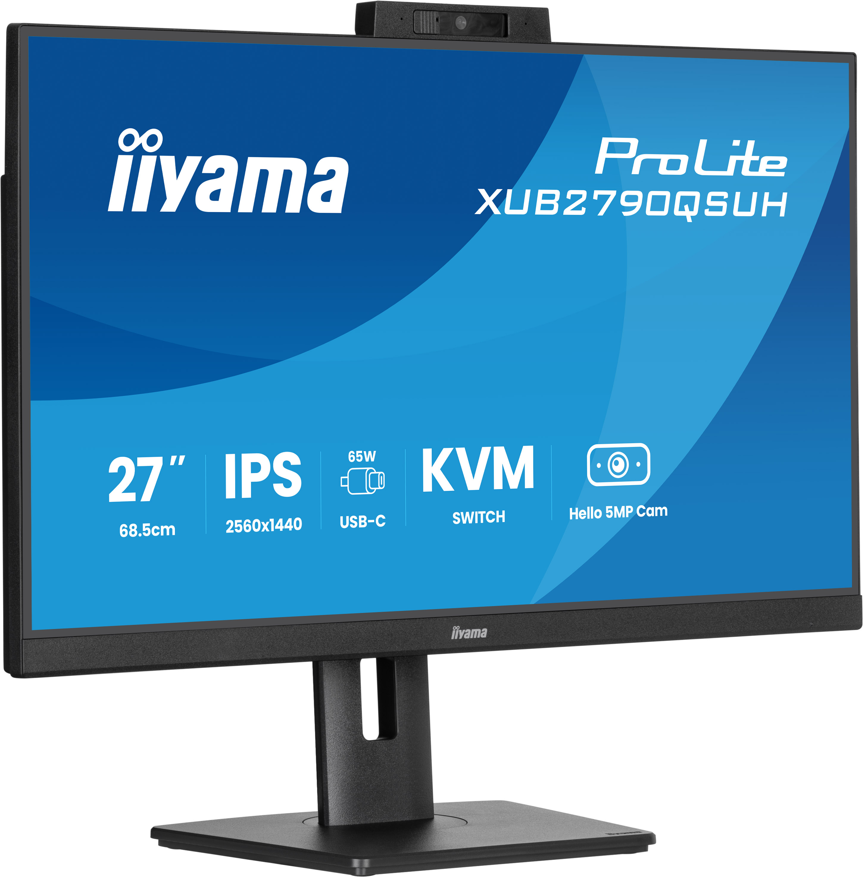 IIYAMA TFT XUB2790QSUH 68.5cm IPS 27''/2560x1440/HDMI/DP/USB-C/KVM/hv