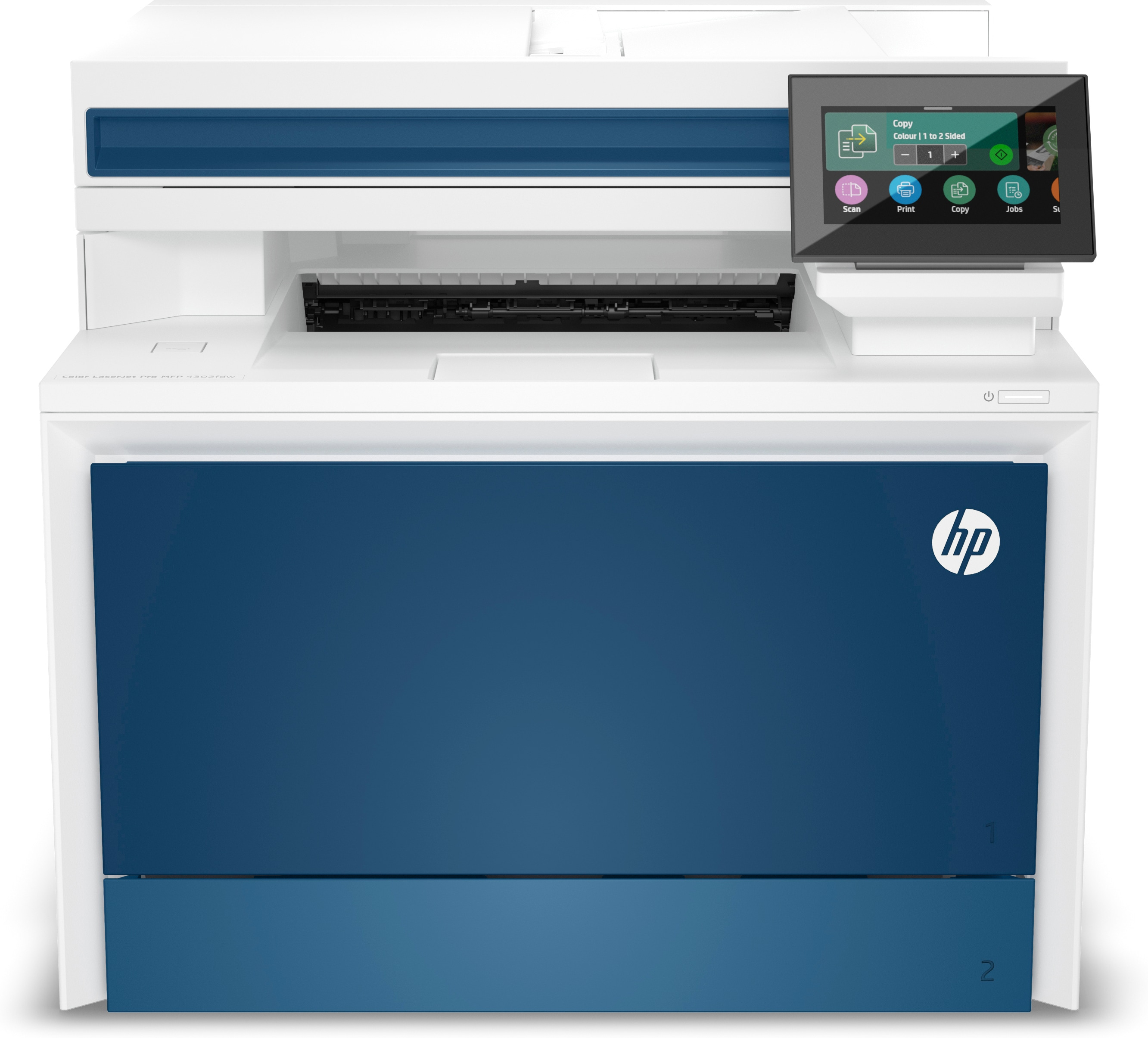 HP Color LaserJet Pro MFP 4302fdw MFP colour laser A4 33ppmcopy 33ppmprint 300 sheets USB LAN Wi-Fi Bluetooth Laserprinter farveprin