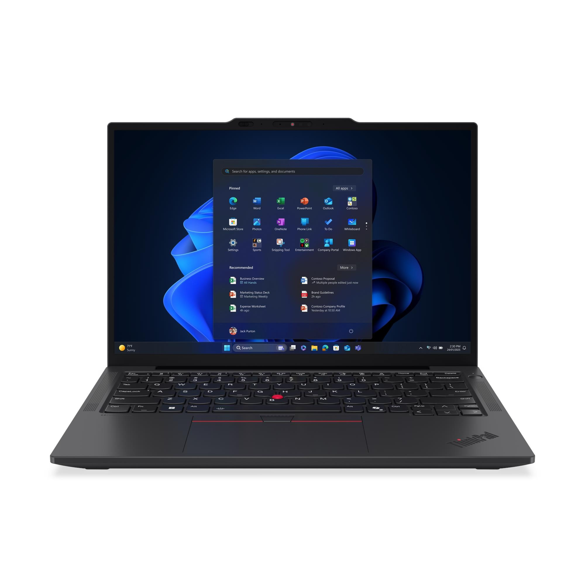 LENOVO ThinkPad X13 Gen 7 Intel Core Ultra 5 325 Panther Lake 13.3inch WUXGA Touch 16GB 512GB LTE-UPG 54.7Wh W11P 3yRPS Co2 Copilot+