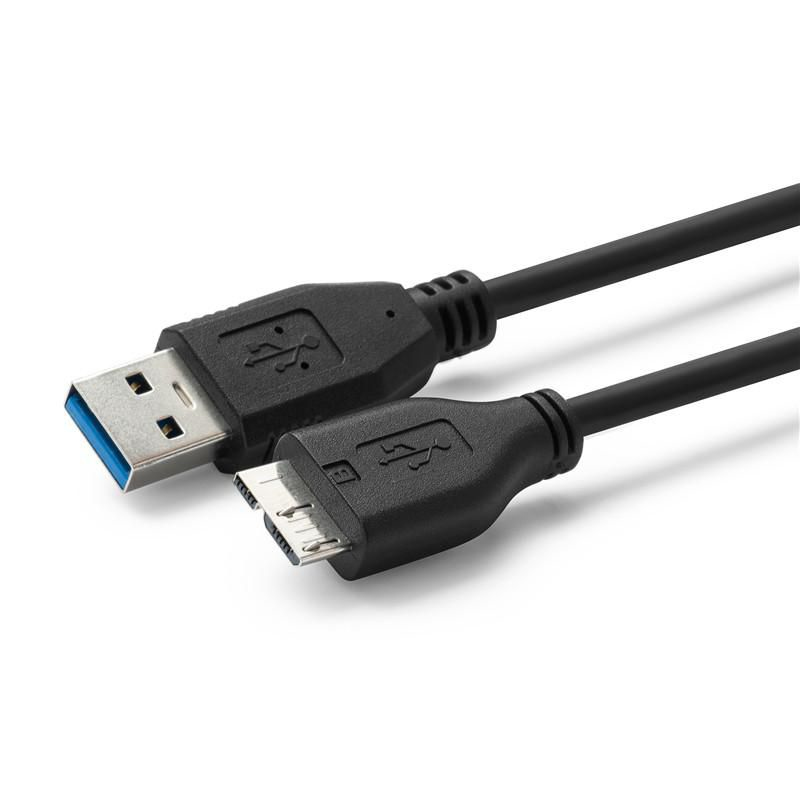 goobay USB-kabel 3m Sort