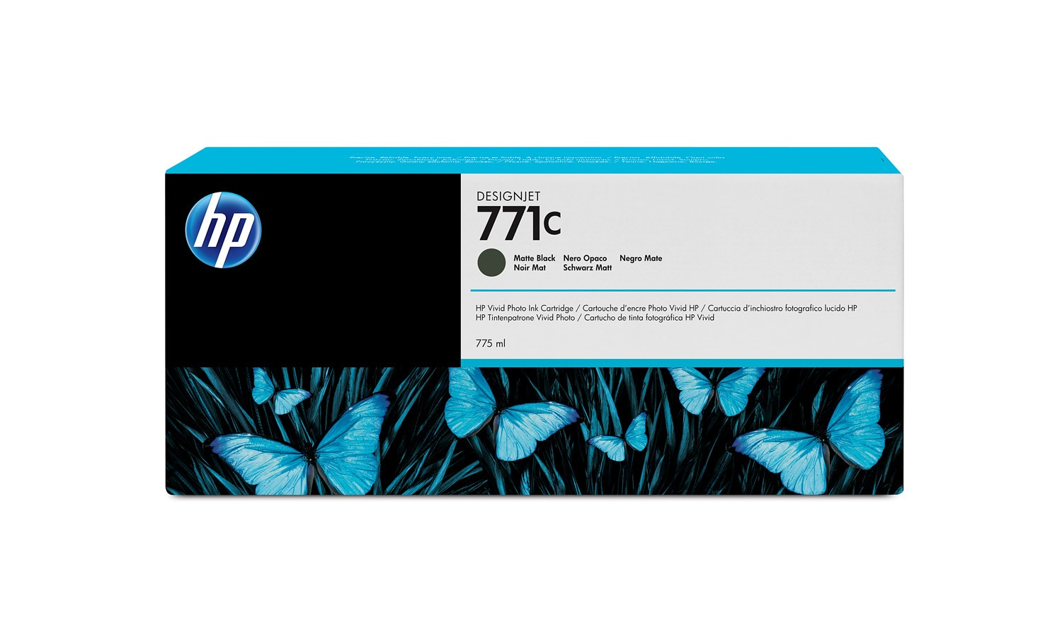 HP 771C Original Tinte matt schwarz Standardkapazitt 775ml 1er-Pack