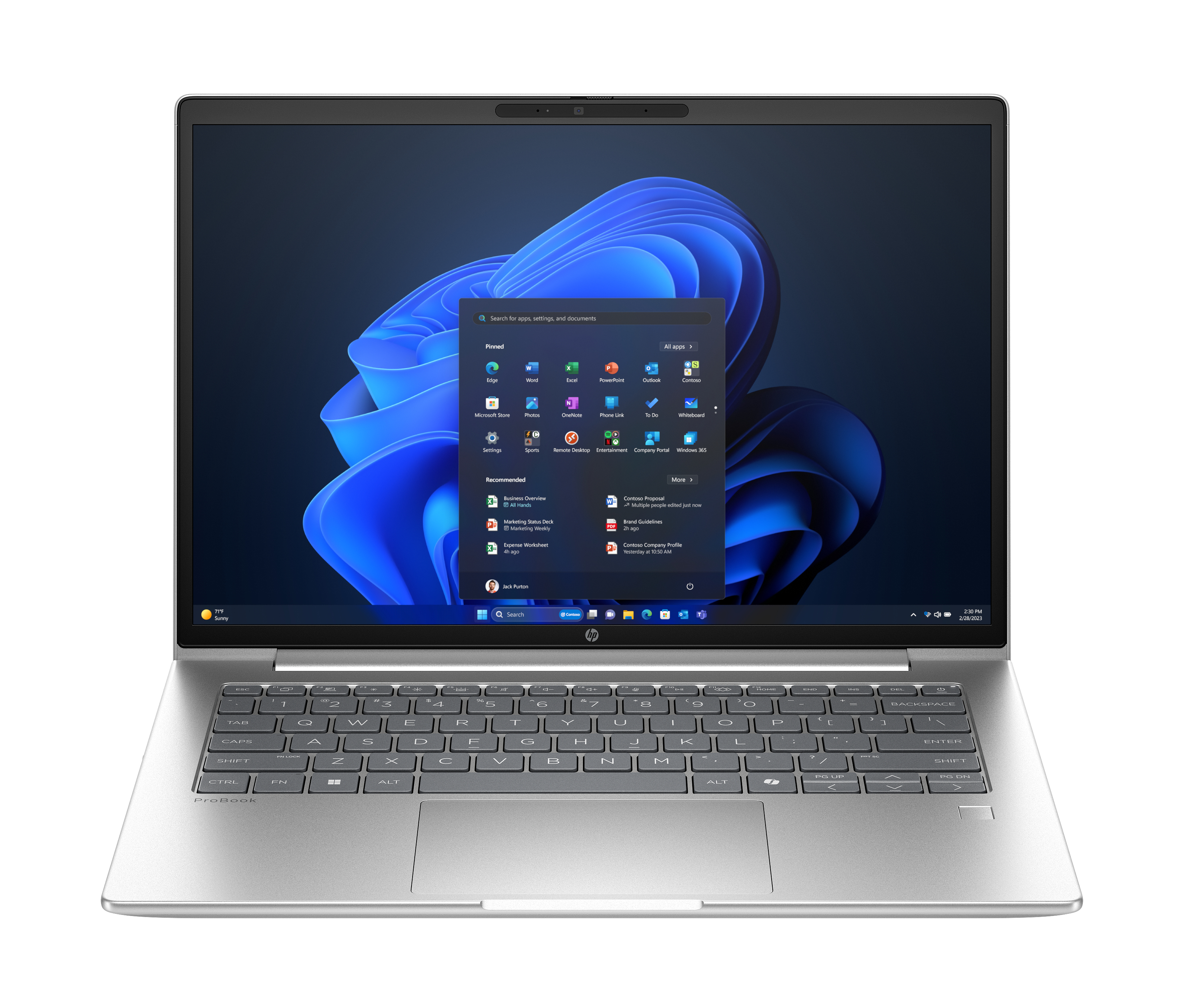 HP ProBook 4 G1iR Notebook AI Bærbar P