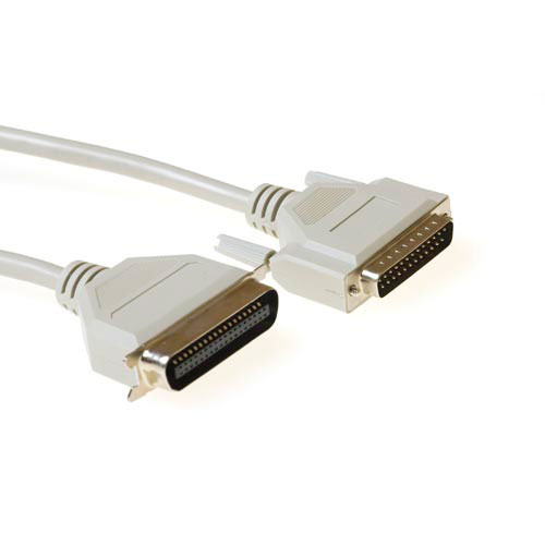 1.80 meter printer cable 25 Pin D-sub Male/36-Pin Centronics Male
