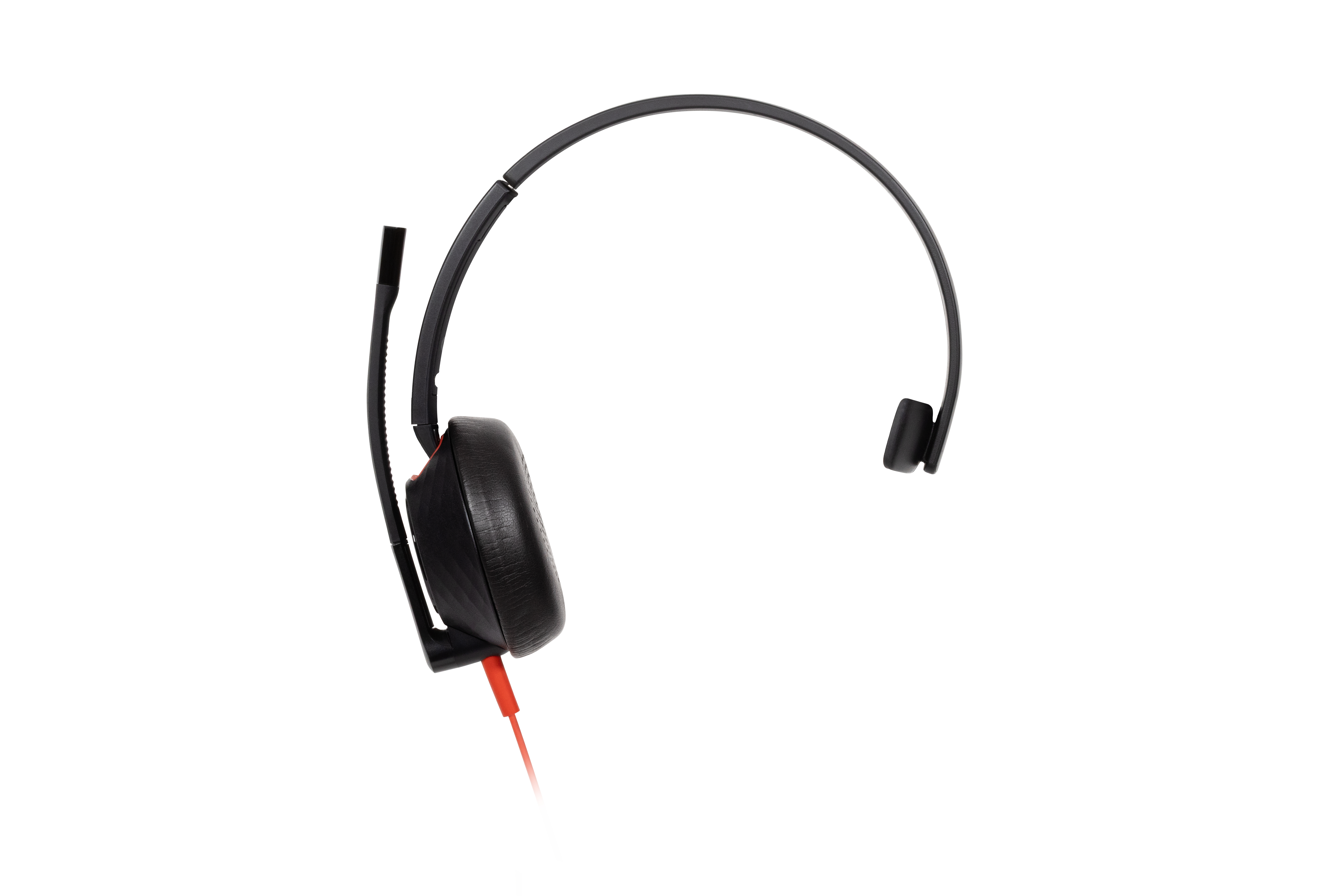 HP Poly Blackwire 5210 Monaural USB-C Headset +3.5mm Plug +USB-C/A Adapter (207577-201)