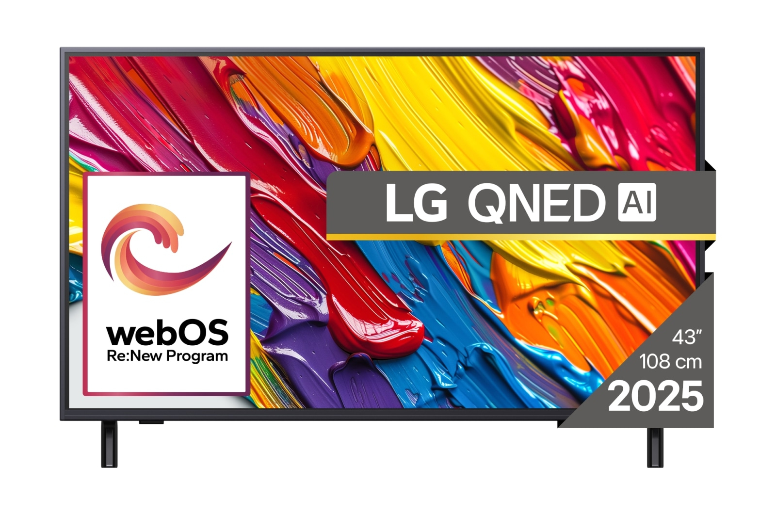 LG QNED82 Series 43QNED82A3B 43 4K UHD (2160p) Smart TV