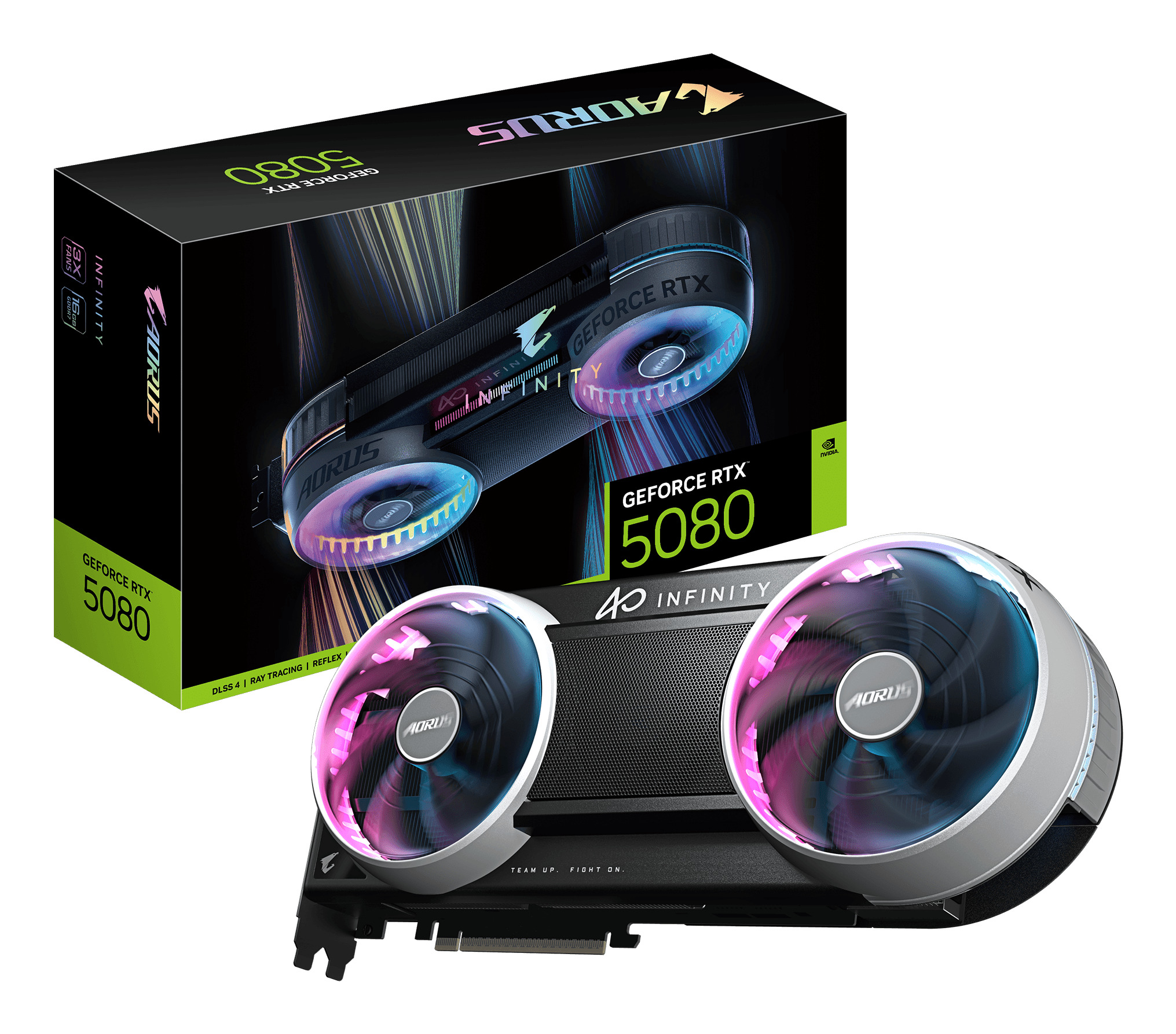 RTX 5080 16GB GIGABYTE AORUS INFINITY GDDR7
